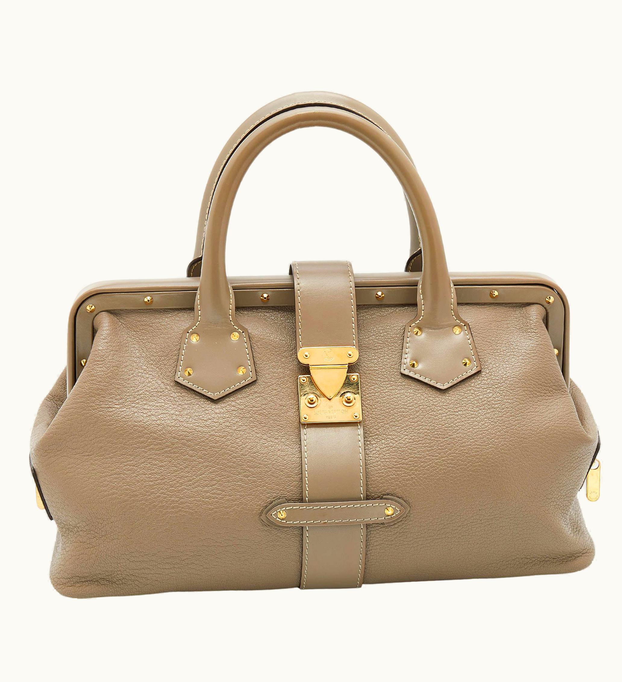 Louis Vuitton Louis Vuitton Grey Suhali Leather 'Ingenieux Pm Bag