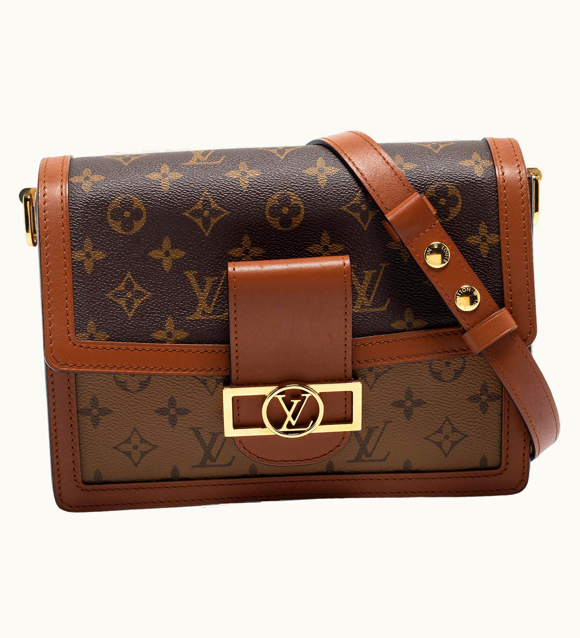 Louis Vuitton Louis Vuitton Monogram/Monogram Reverse Canvas Dauphine mm Bag