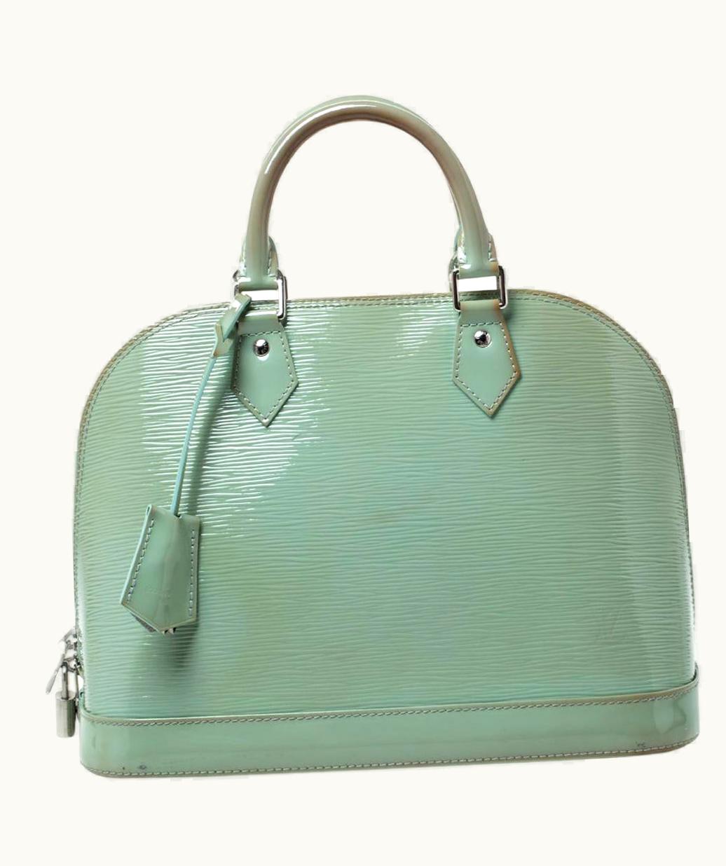 Louis Vuitton Louis Vuitton Amande Electric Epi Leather Alma Pm Bag