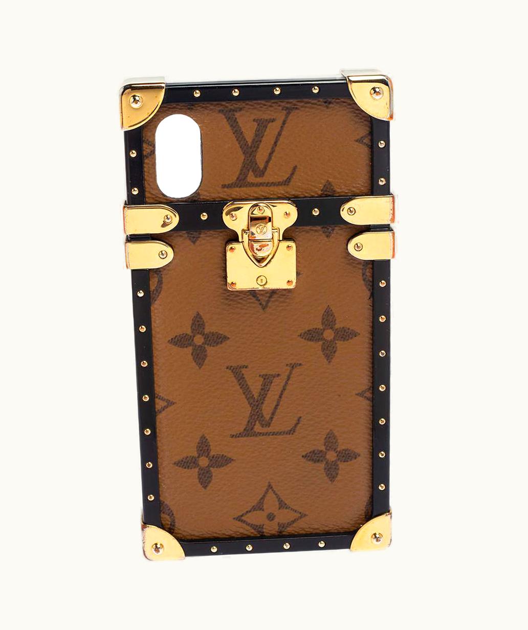 Louis Vuitton Louis Vuitton Reverse Monogram Eye-Trunk iPhone Case