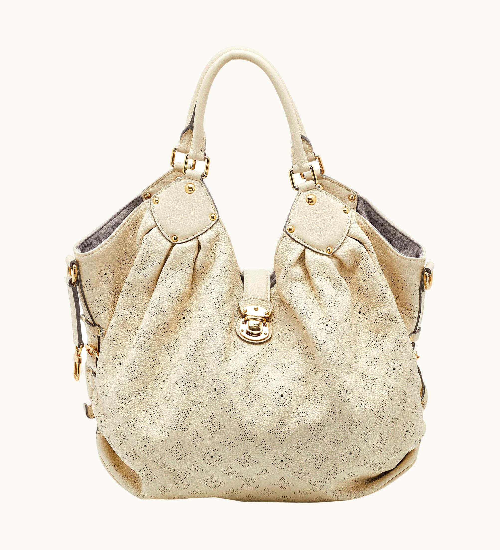 Louis Vuitton Louis Vuitton Biscuit Monogram Mahina Leather Bag UZ0582341