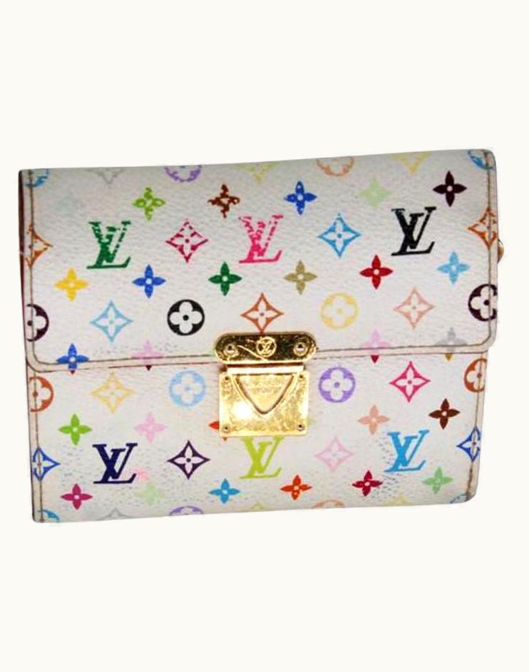 Louis Vuitton Louis Vuitton Multi-Color Koala Box Murakami Kisslock Wallet