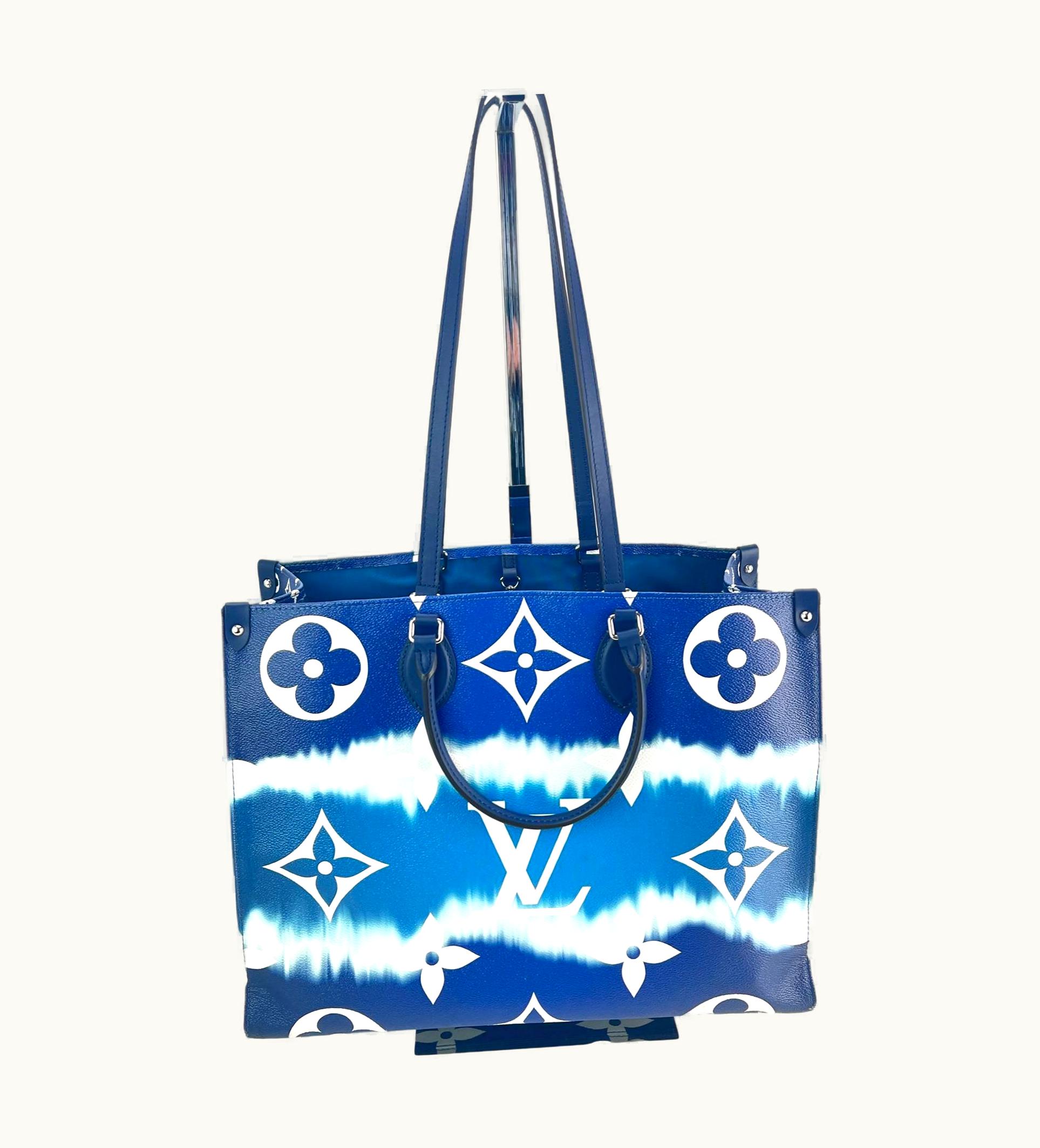 Louis Vuitton Louis Vuitton Onthego Gm Escale Blue Giant Monogram Tote