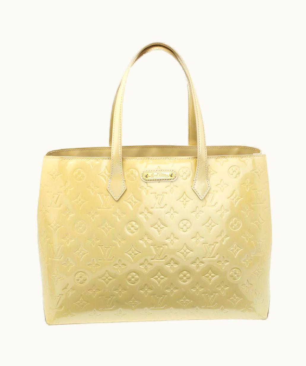 Louis Vuitton Louis Vuitton Vert Impression Monogram Vernis Wilshire mm Bag