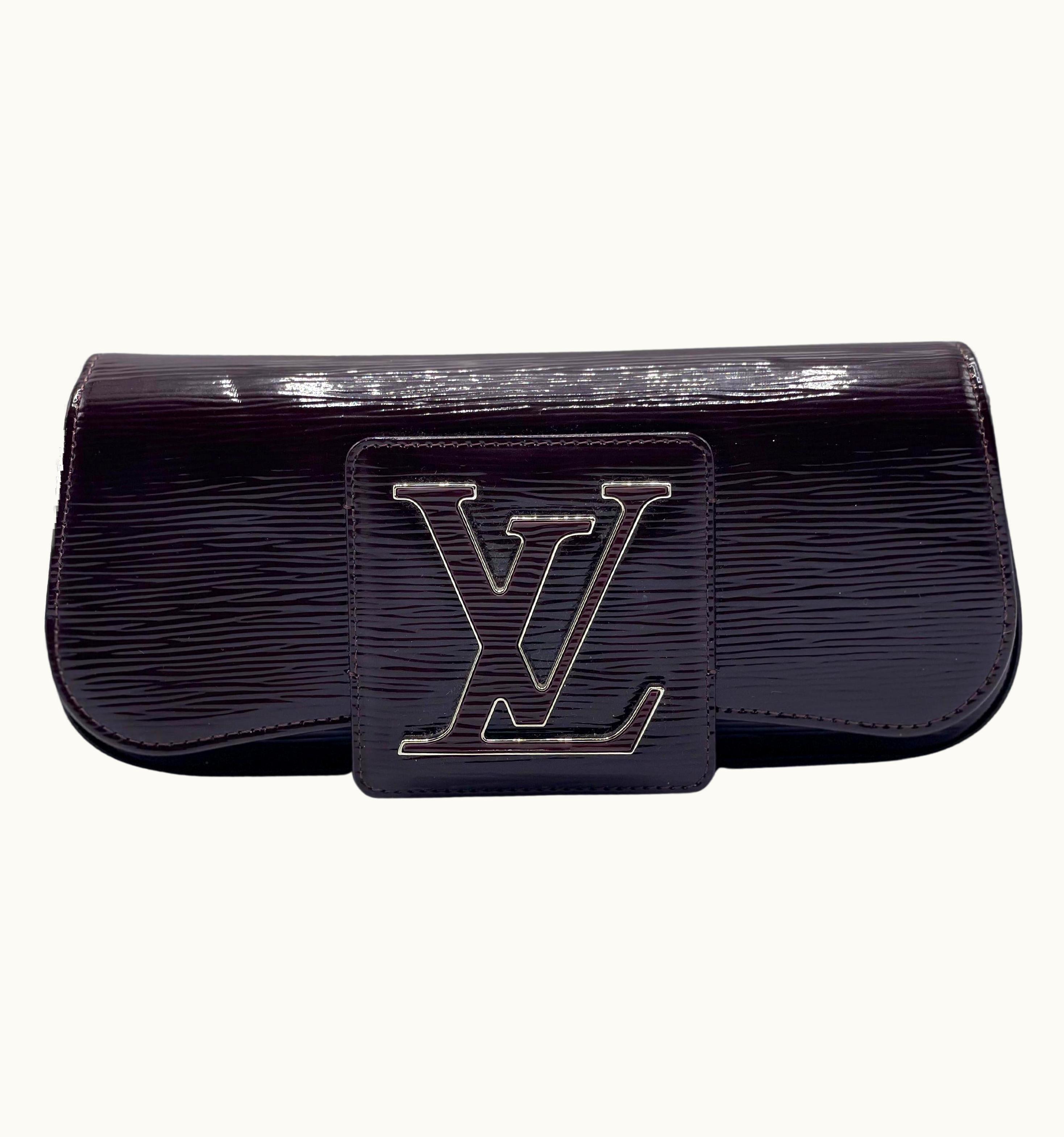 Louis Vuitton Louis Vuitton Sobe Clutch Electric Epi Leather Burgundy