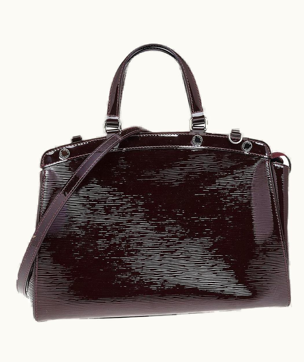 Louis Vuitton Louis Vuitton Plum Epi Leather Electric Brea mm Bag