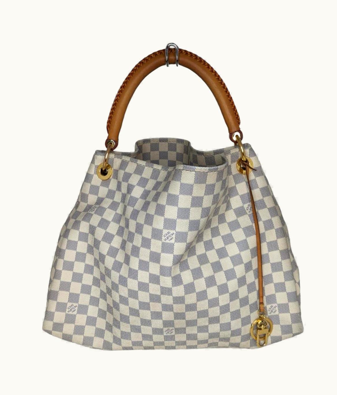 Louis Vuitton Louis Vuitton 2013 Damier Azur Canvas Artsy mm Hobo