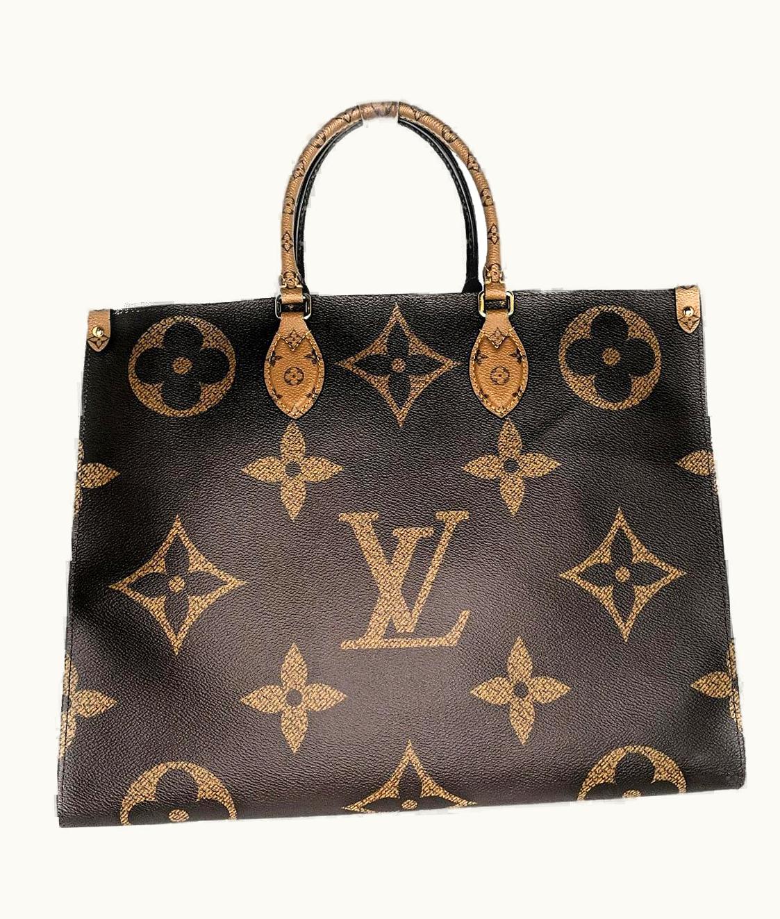 Louis Vuitton Louis Vuitton Monogram Giant Reverse Canvas Onthego Gm Tote