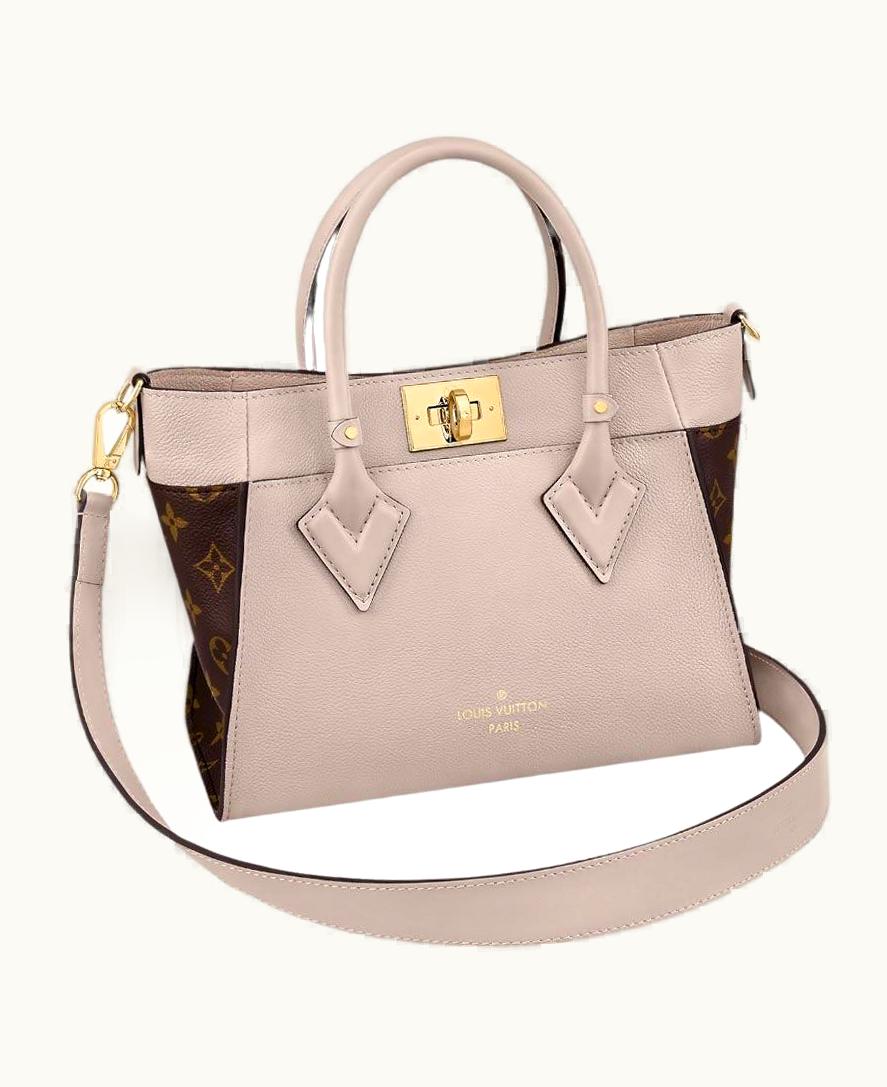 Louis Vuitton Louis Vuitton Greige On My Side mm Tote Bag