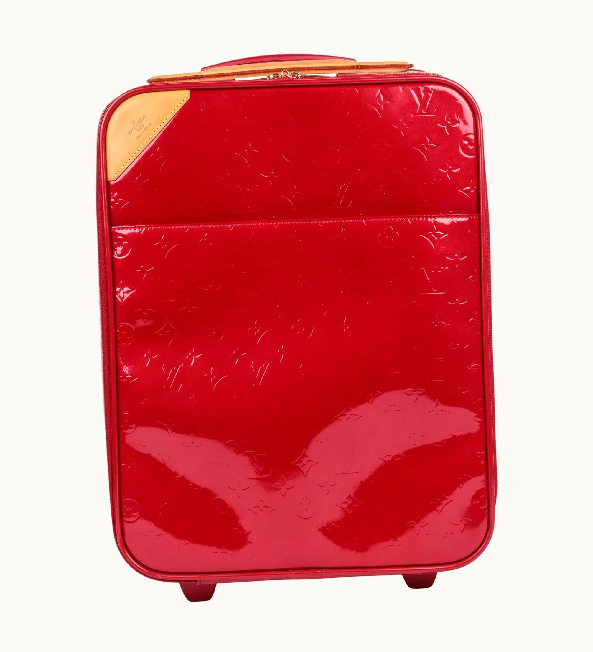 Louis Vuitton Louis Vuitton Pomme D'Amour Monogram Vernis Leather Pegase