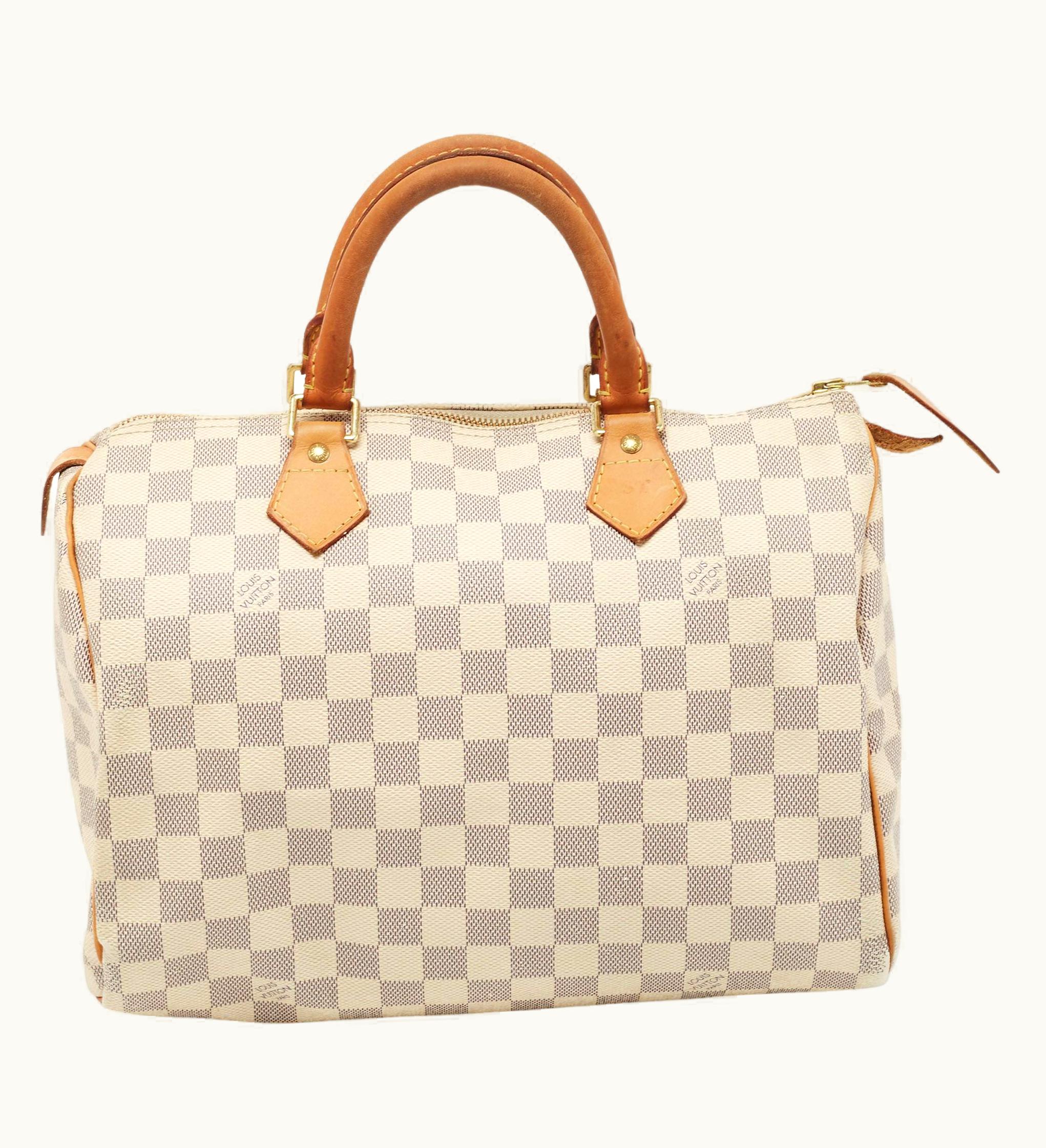 Louis Vuitton Louis Vuitton Damier Azur Canvas Speedy 30 Bag UZ0582479