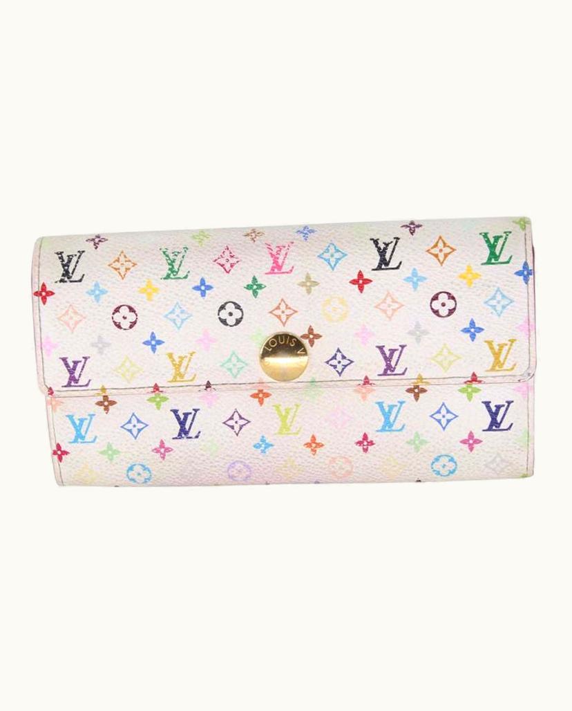 Louis Vuitton Louis Vuitton Sarah Multicolore Monogram Canvas Wallet Lv-0213n-0027