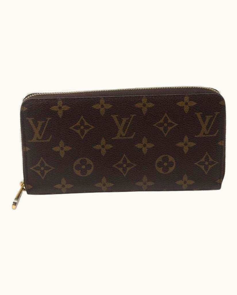 Louis Vuitton Louis Vuitton Brown Monogram Coated Canvas Zippy Zip Around Wallet