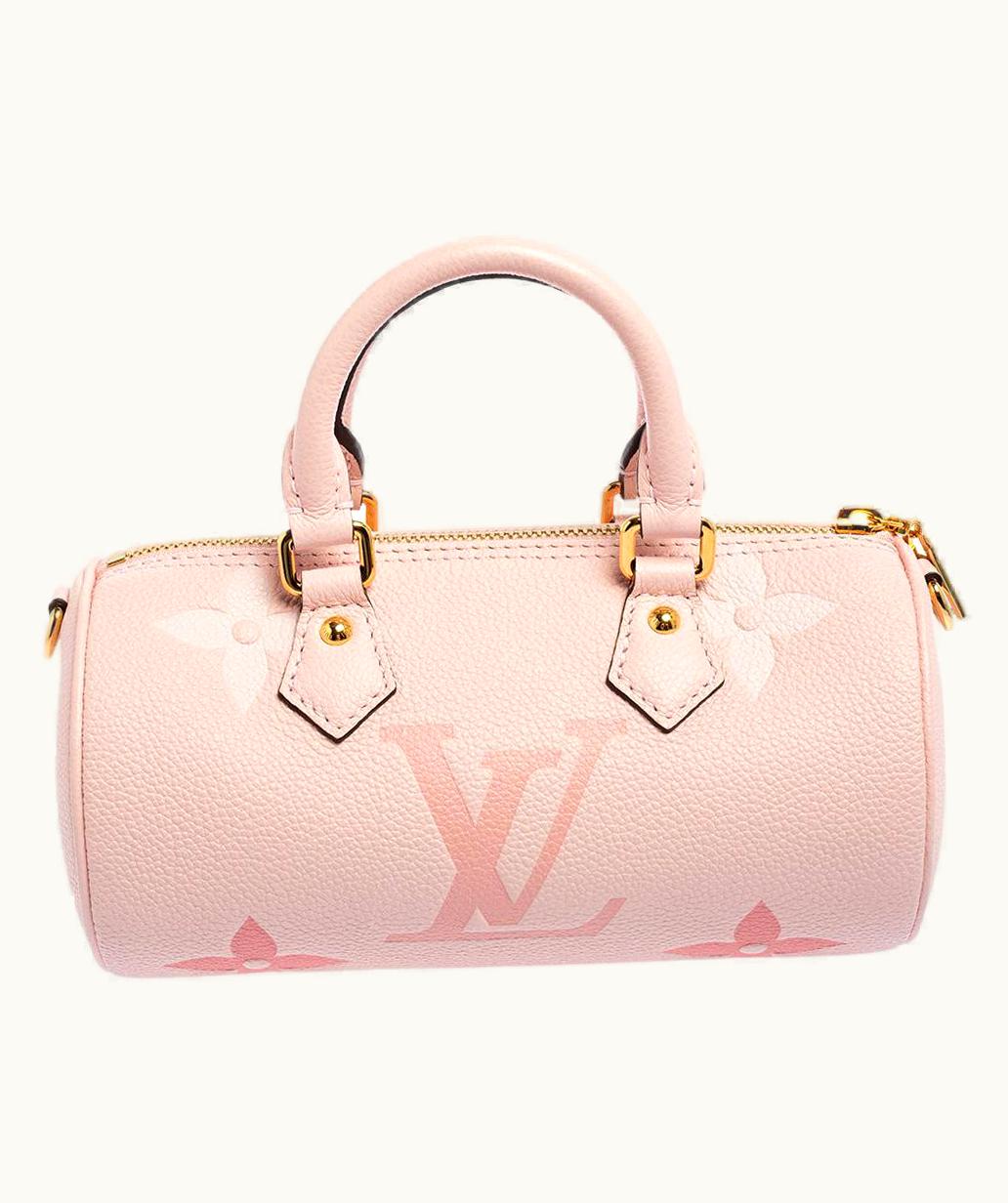 Louis Vuitton Louis Vuitton Pink Monogram Empreinte Leather Papillon Bb Carryall Bag