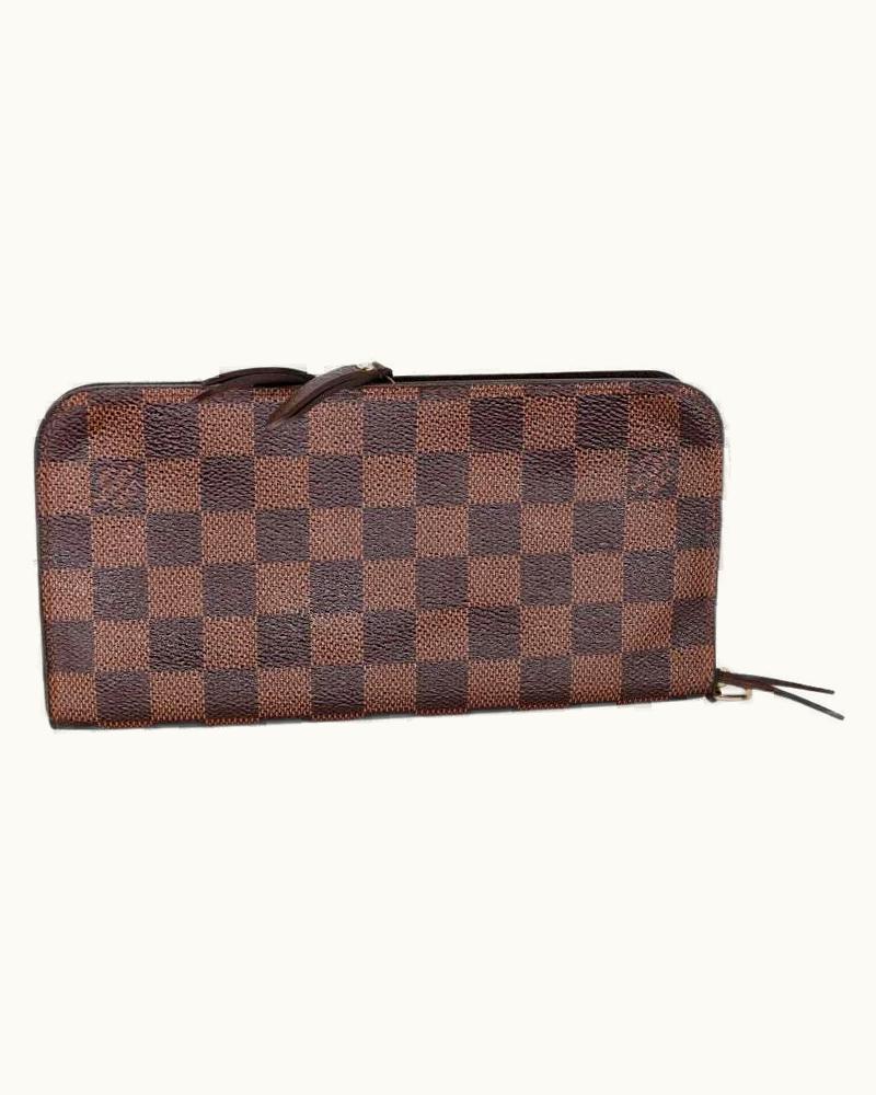 Louis Vuitton Louis Vuitton Ansorito Gm Damier Canvas Wallet Lv-1203p-0012