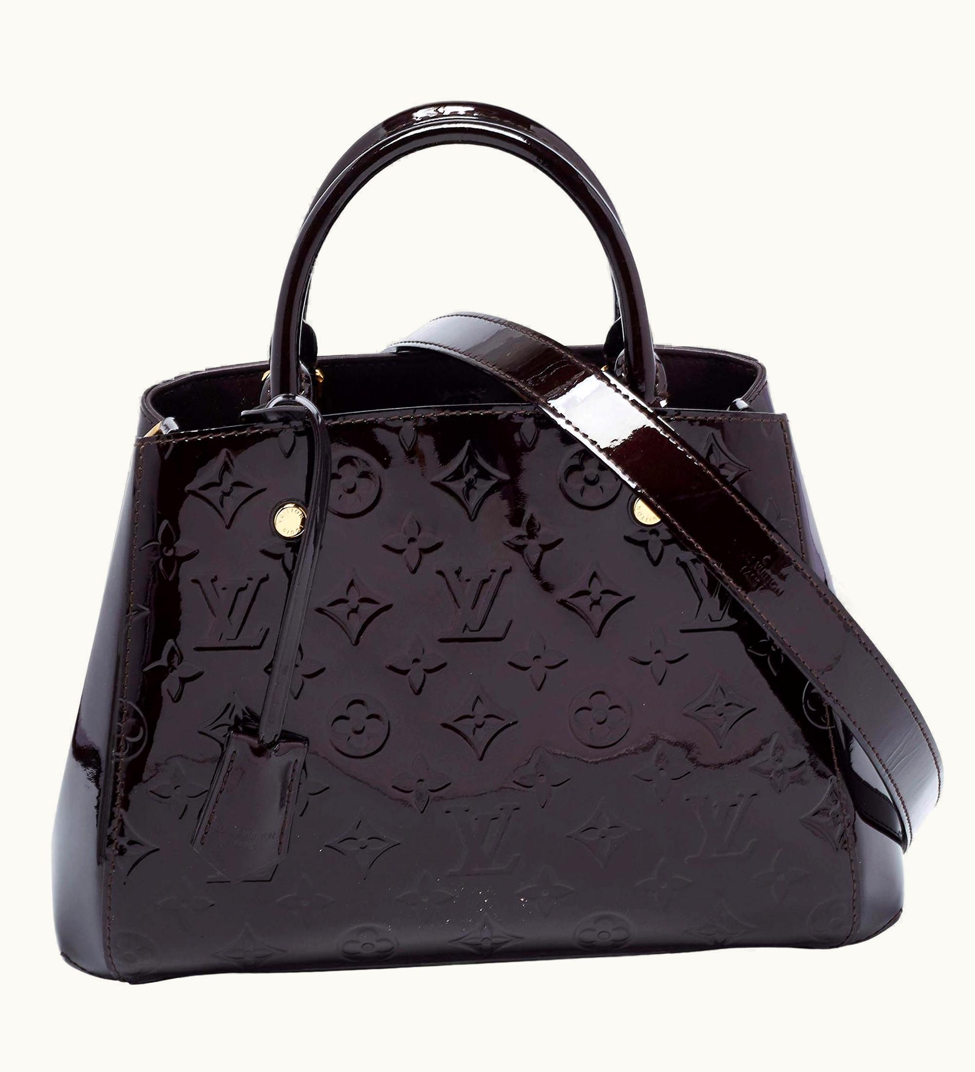 Louis Vuitton Louis Vuitton Amarante Monogram Vernis Montaigne Bb Bag UZ0582531