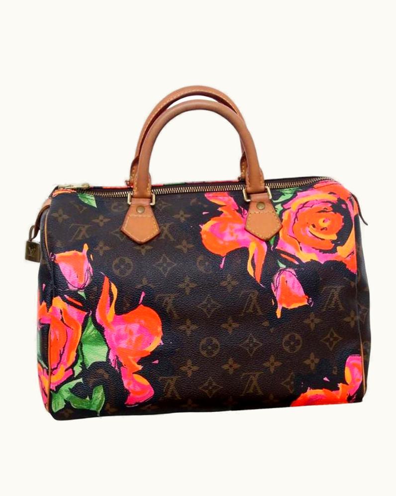 Louis Vuitton Louis Vuitton Speedy Stephen Sprouse Roses 30 Rare Rose Shoulder Bag