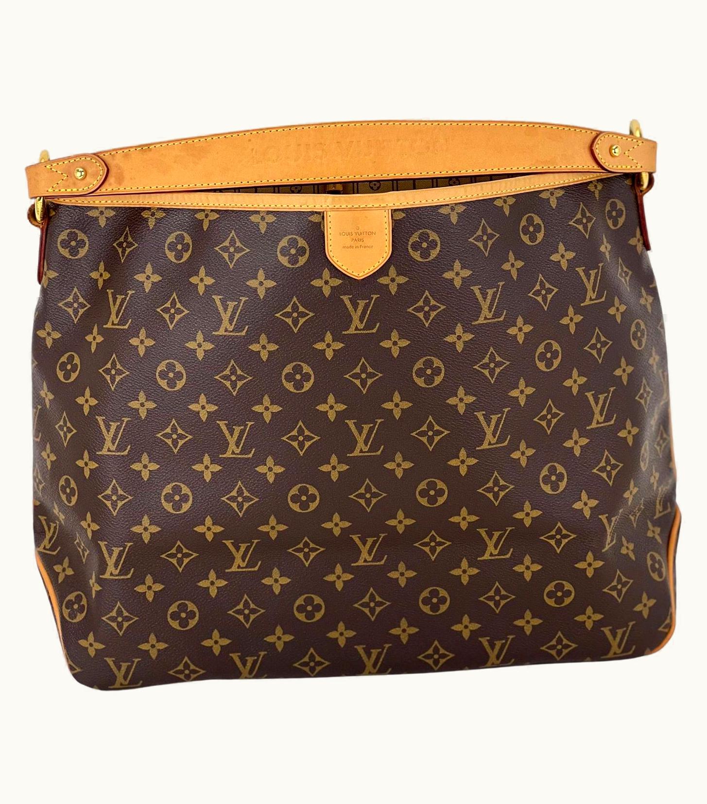 Louis Vuitton Louis Vuitton Delightful mm Tote Monogram Canvas Shoulder Bag Added Insert