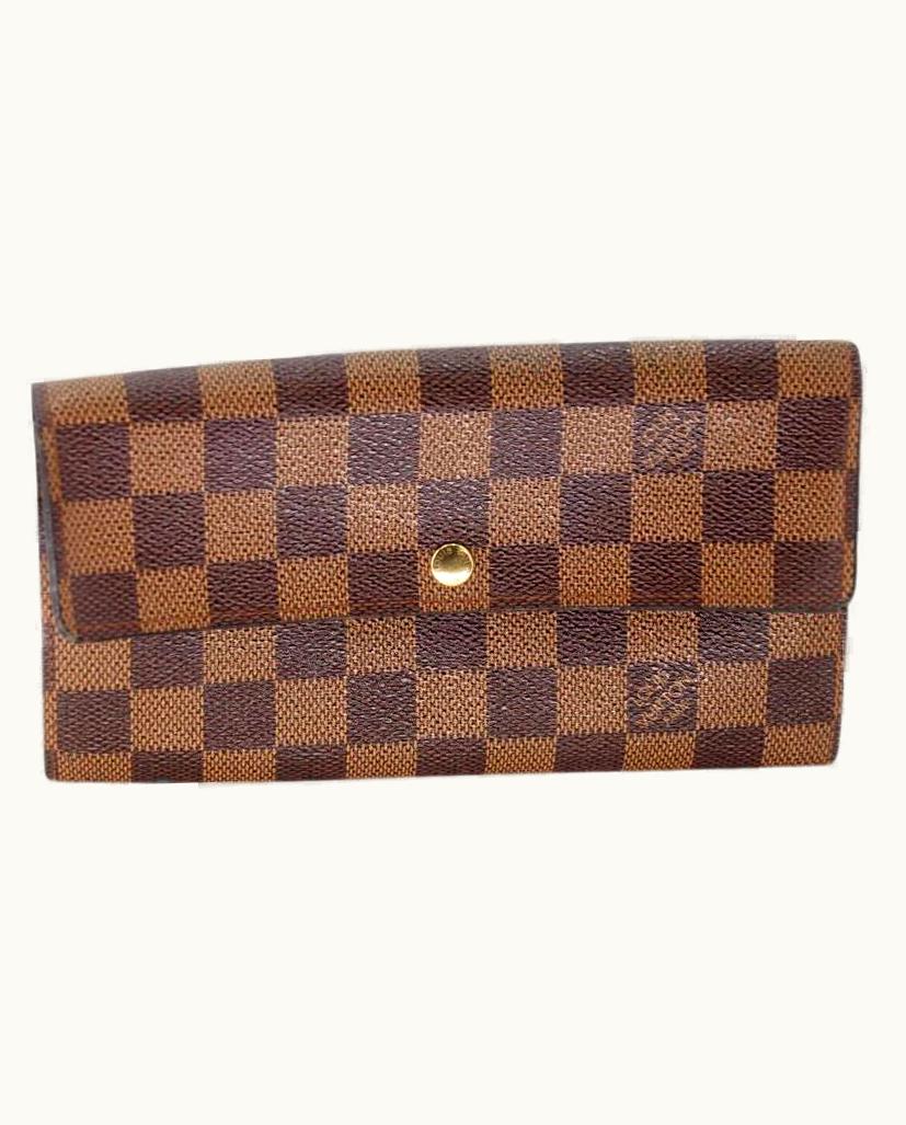 Louis Vuitton Louis Vuitton Sarah Gm Damier Monogram Long Wallet Lv-0930p-0003