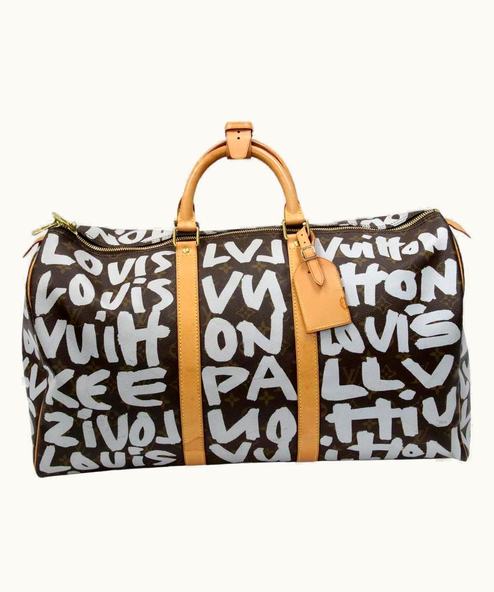 Louis Vuitton Louis Vuitton Graffiti Keepall Limited Edition Stephen Sprouse Lv-b0204p-0133