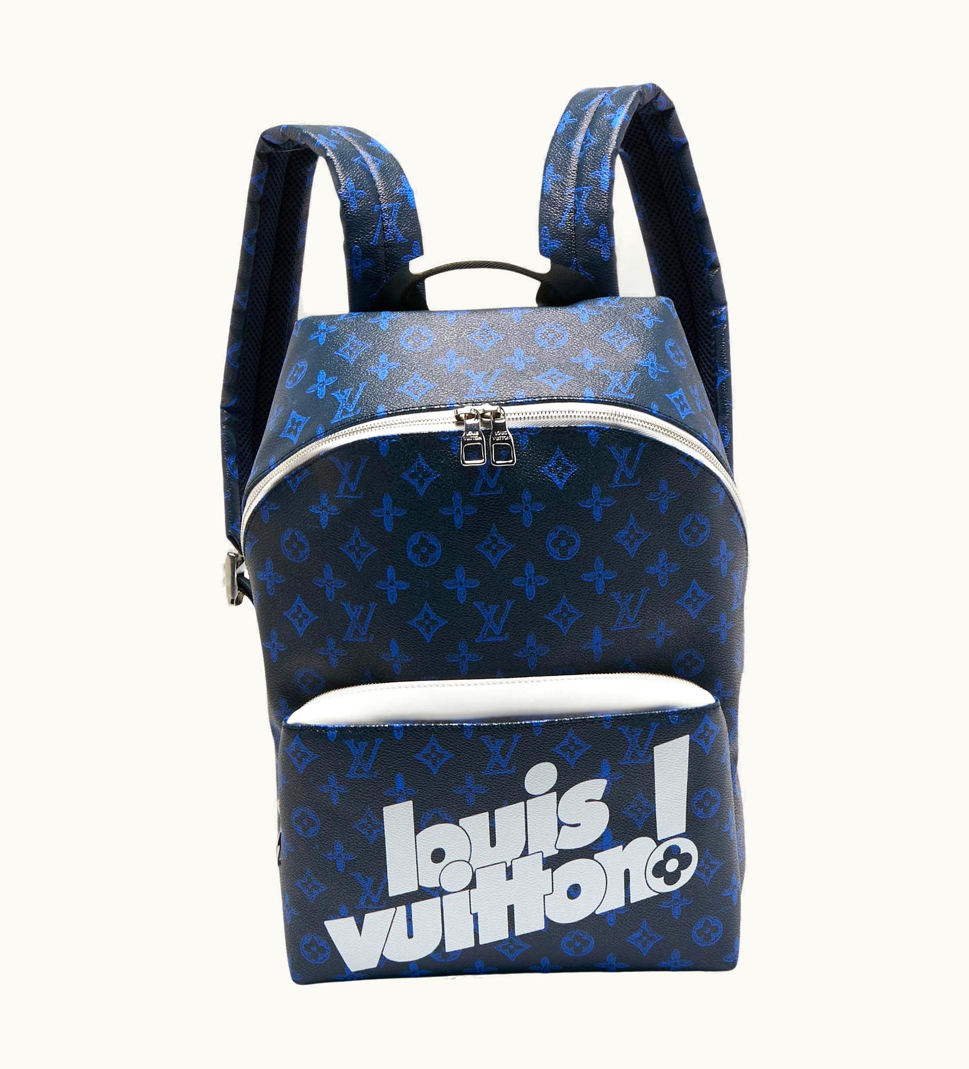Louis Vuitton Louis Vuitton Blue Vintage Monogram Canvas Eeryday Lv Discovery Pm Backpack