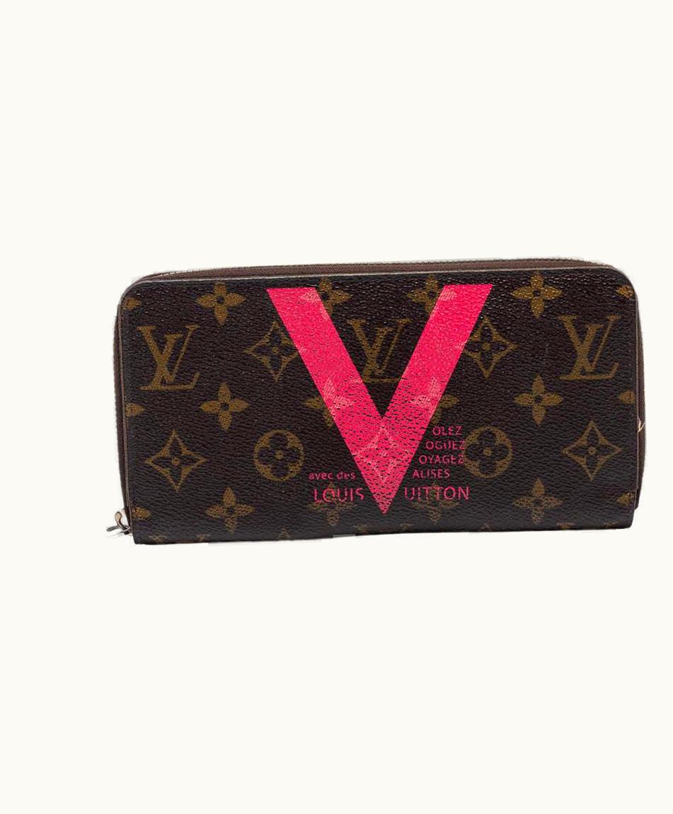 Louis Vuitton Louis Vuitton Grenade V Monogram Canvas Insolite Zip Around Continental Wallet