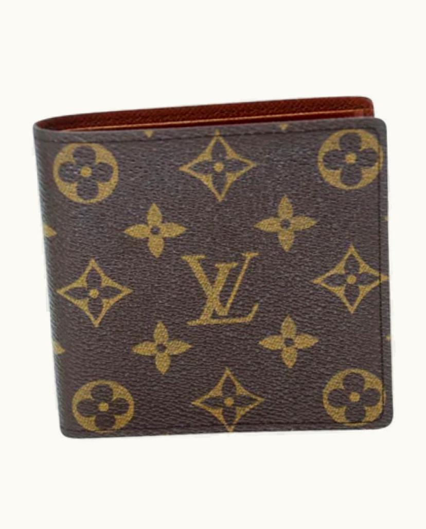 Louis Vuitton Louis Vuitton Monogram Canvas Leather Lv Marco Bifold Wallet Lv-0813n-0004
