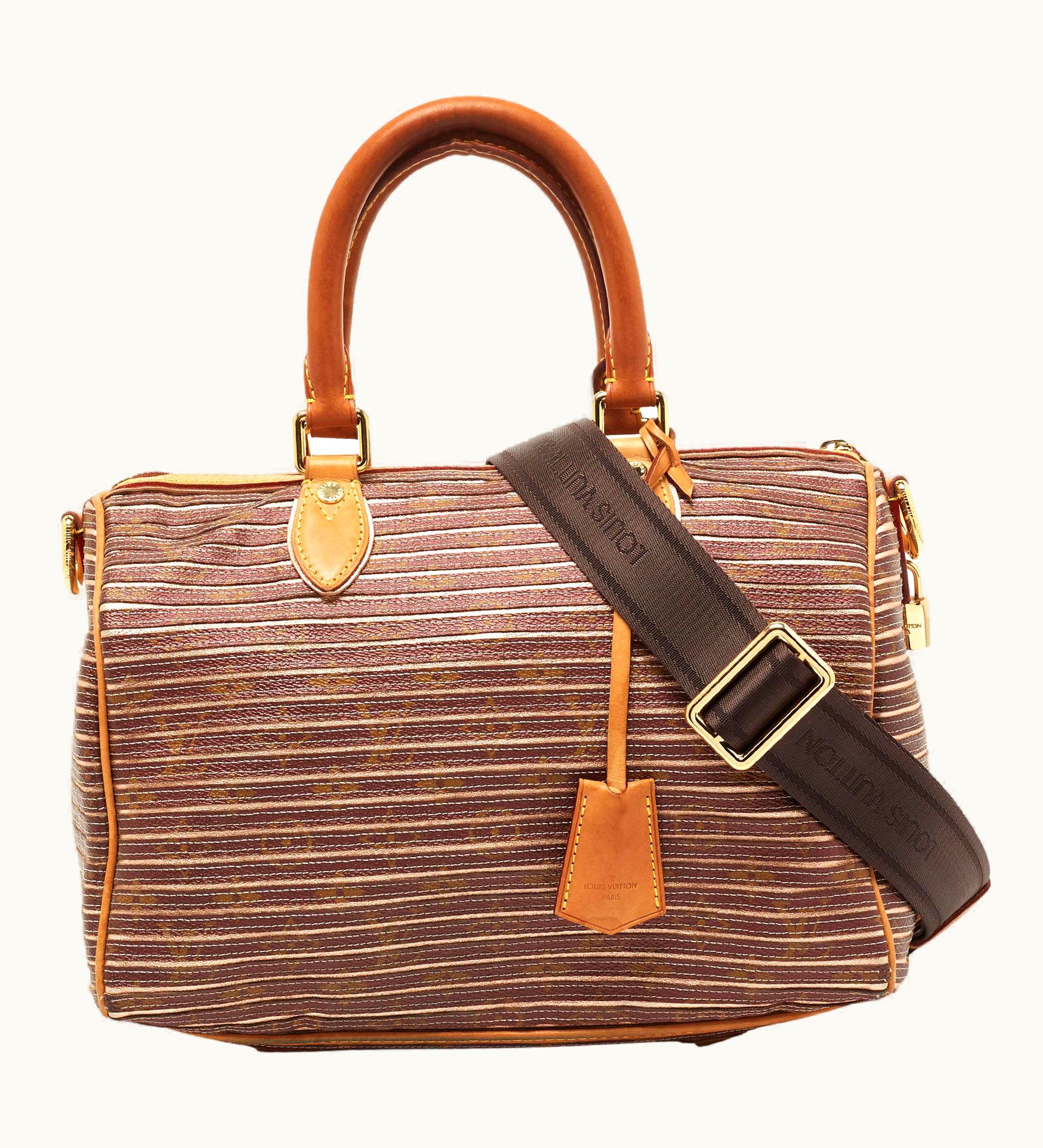 Louis Vuitton Louis Vuitton Peche Monogram Canvas And Leather Limited Edition Eden Speedy