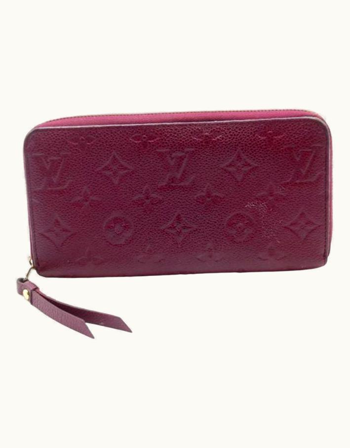 Louis Vuitton Louis Vuitton Empreinte Zippy Gm Monogram Wallet Lv-1029p-0001