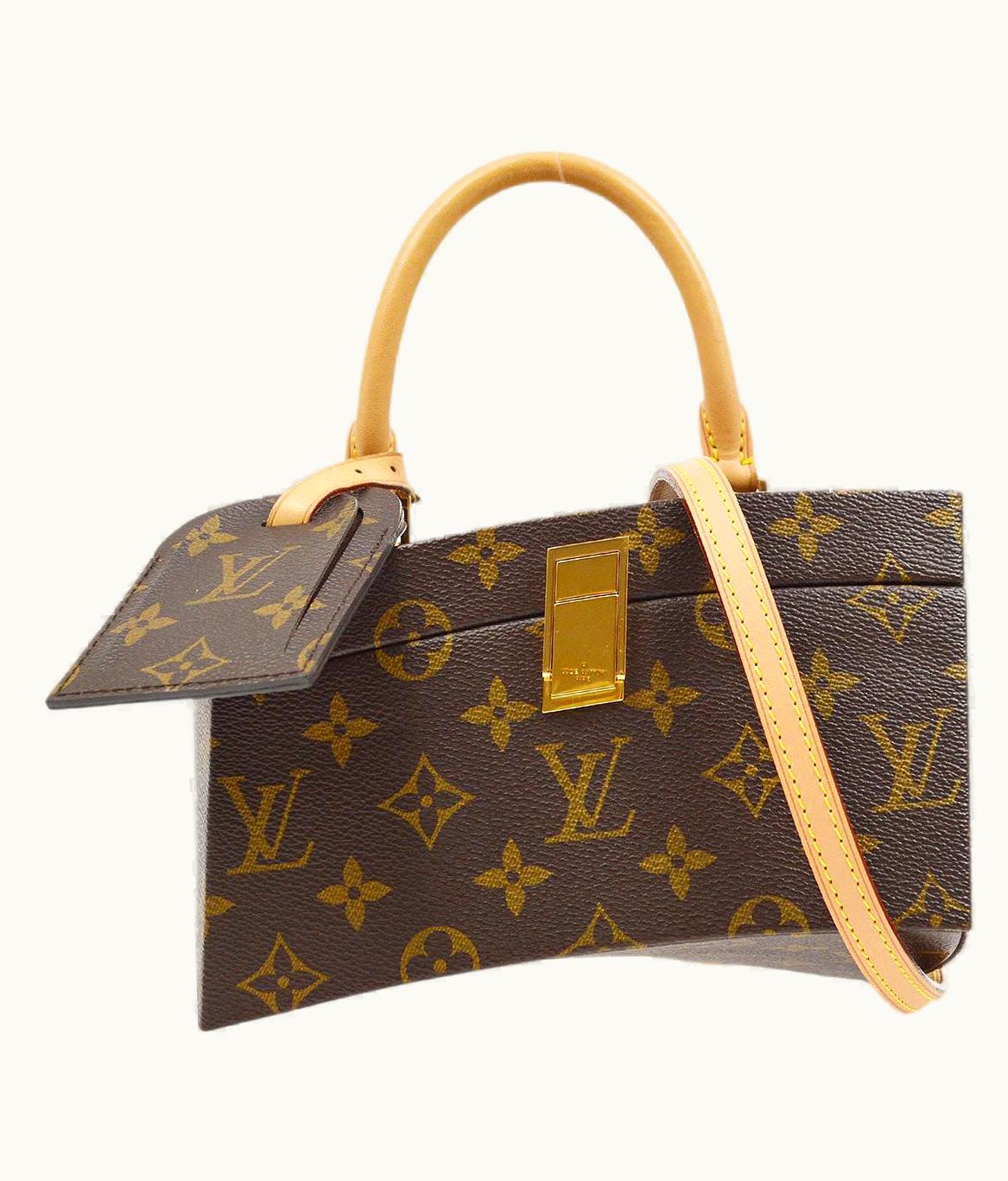 Louis Vuitton Louis Vuitton Limited Edition Monogram Twist Box Top Handle Shoulder Box Bag