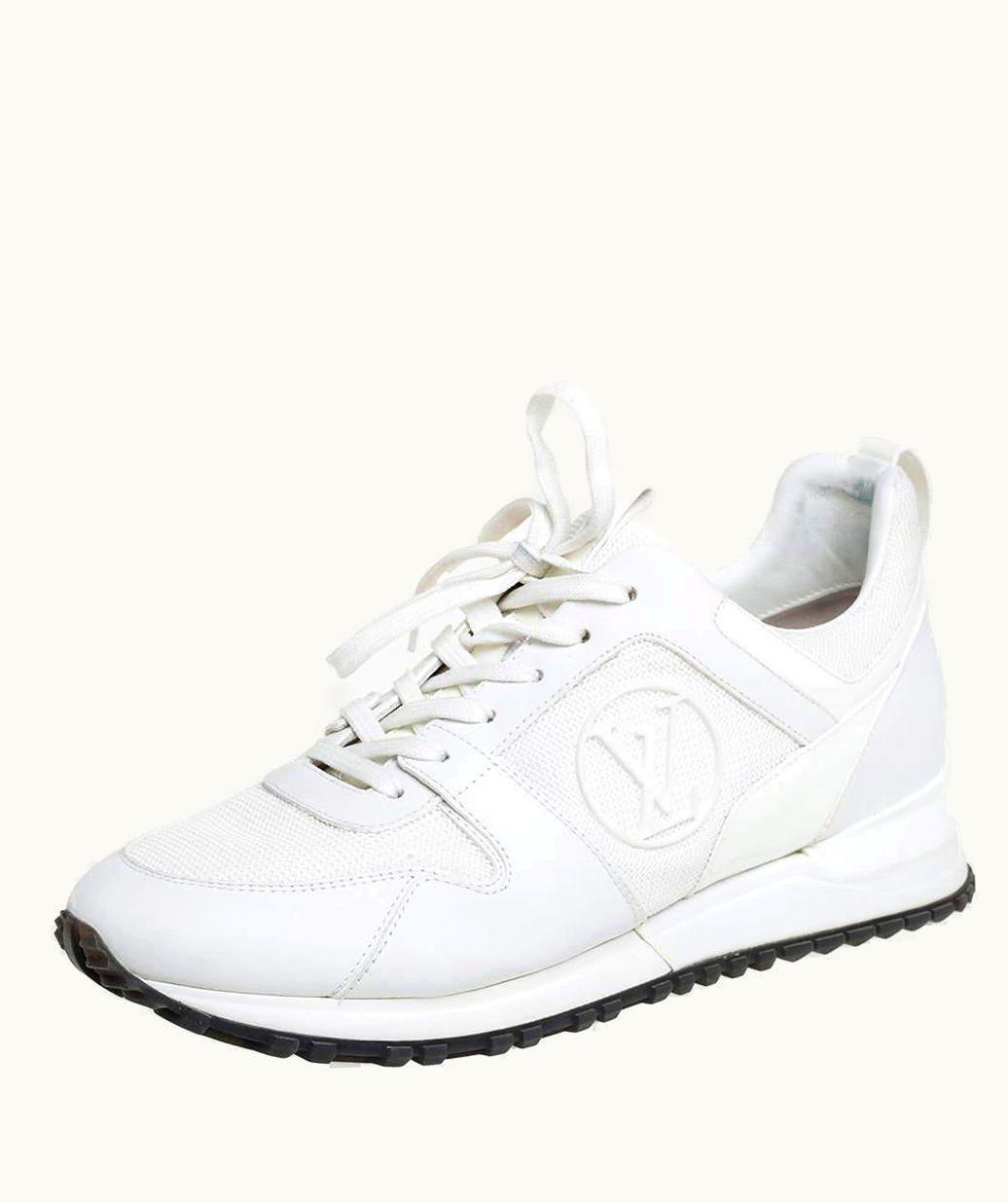 Louis Vuitton Louis Vuitton Run Away Low Top Sneakers White Mesh And Leather