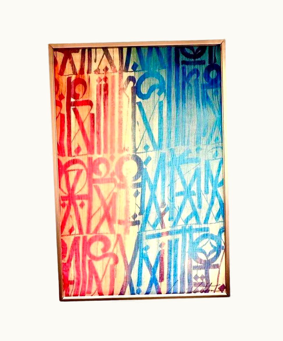 Louis Vuitton Retna Signature Louis Vuitton Lv Graffiti Collection Piece By La Street Art