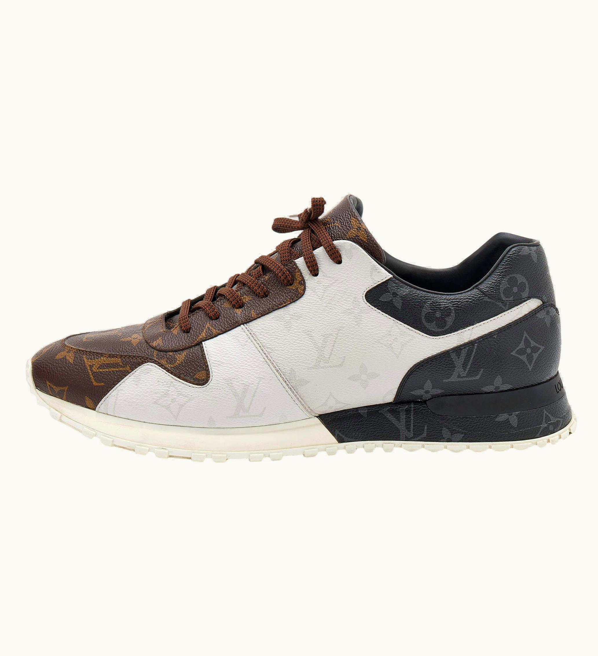 Louis Vuitton Louis Vuitton Tricolor Monogram Canvas Run AWay Low Top Sneakers