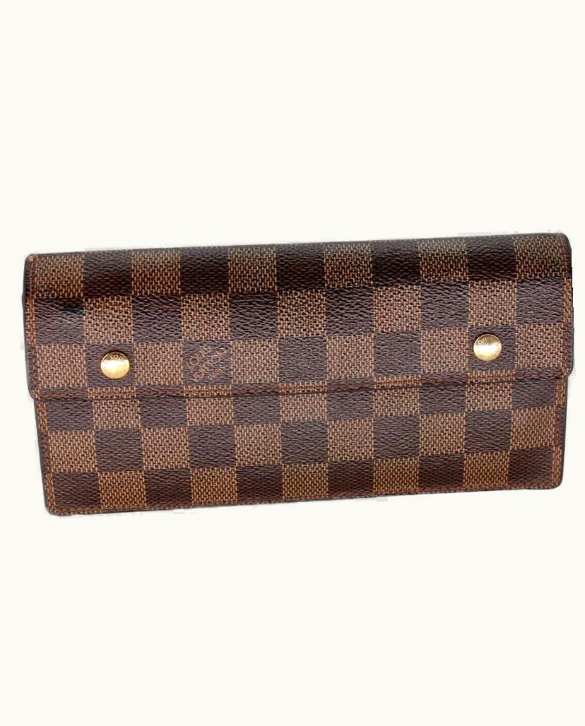 Louis Vuitton Louis Vuitton Damier Gm Accordion Moto Chain Long Travel Wallet Lv-w0209n-0009