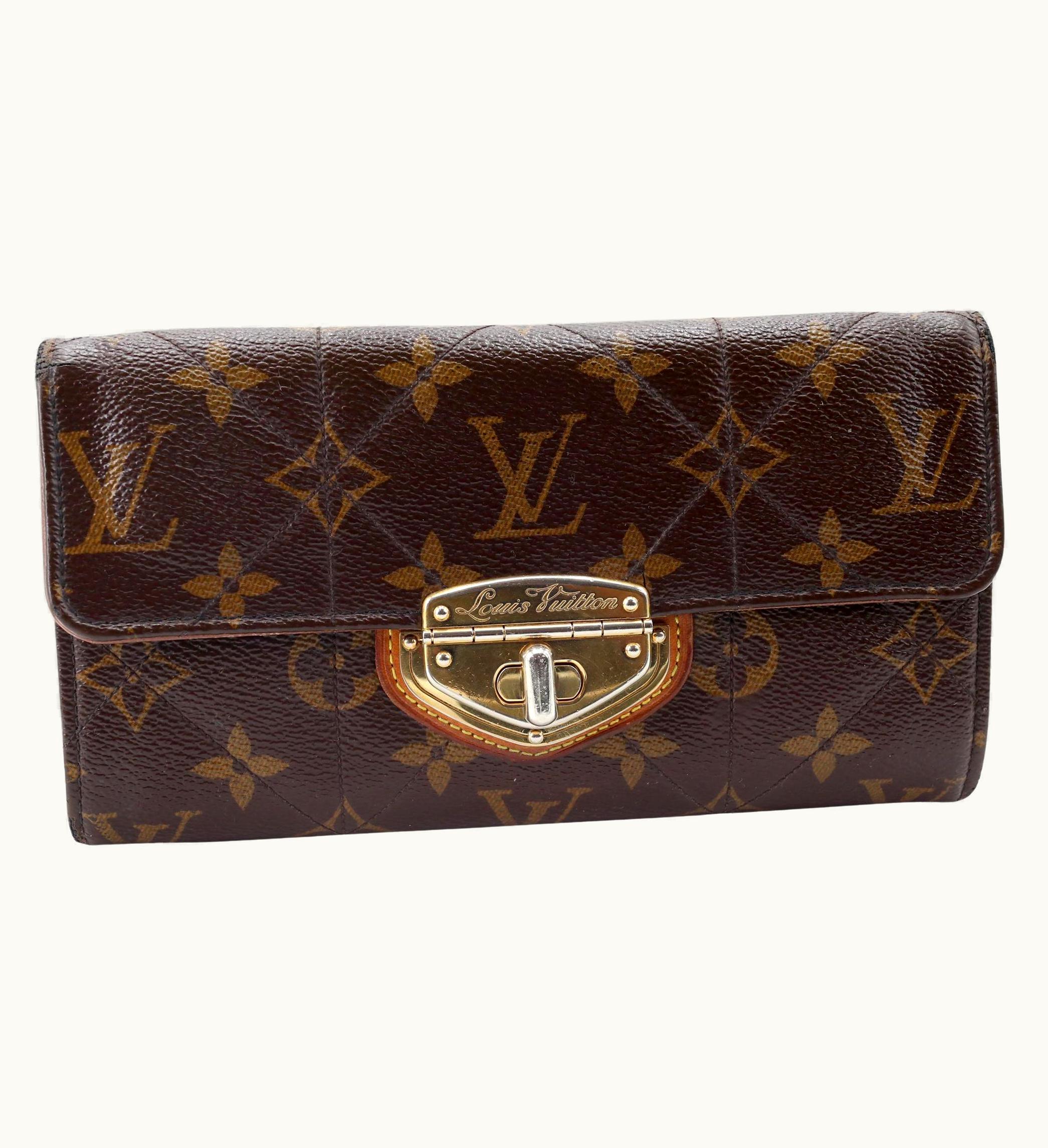 Louis Vuitton Louis Vuitton Etoile Porte Quilted Sarah Flap Wallet Lv-w1110p-a003