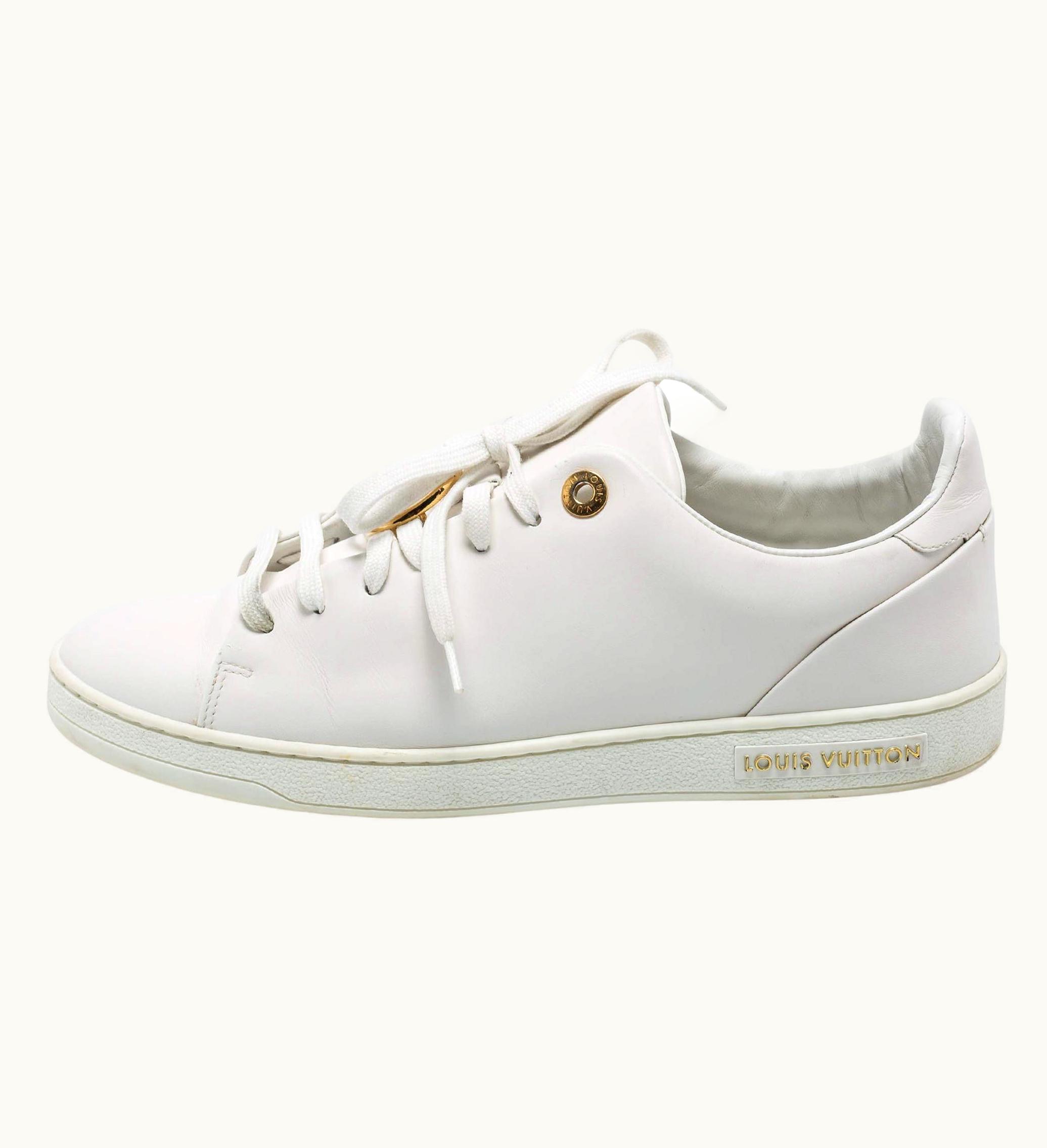 Louis Vuitton Louis Vuitton White Leather Frontrow Sneakers UZ0582837