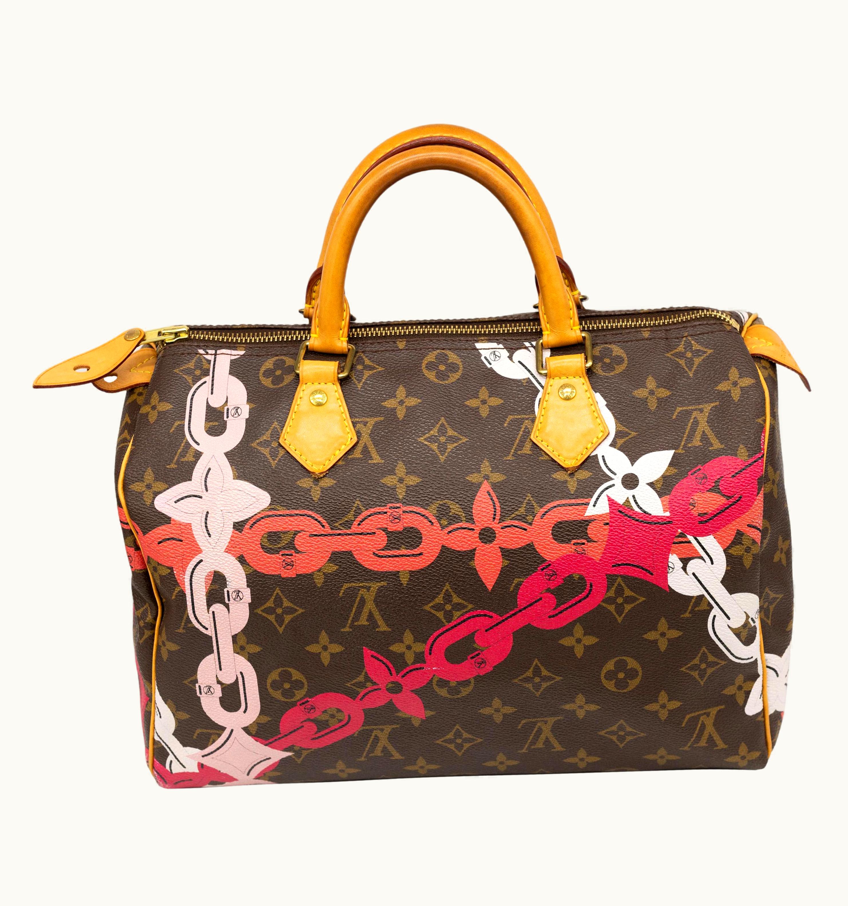 Louis Vuitton Louis Vuitton Bay Rose Ballerine Poppy Speedy 30 Top Handle Bag, France