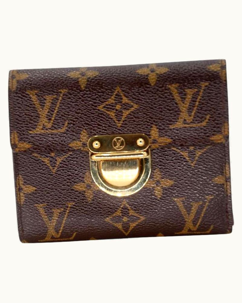 Louis Vuitton Louis Vuitton Koala Gm Monogram French Push-lock Wallet Lv-1111p-0006