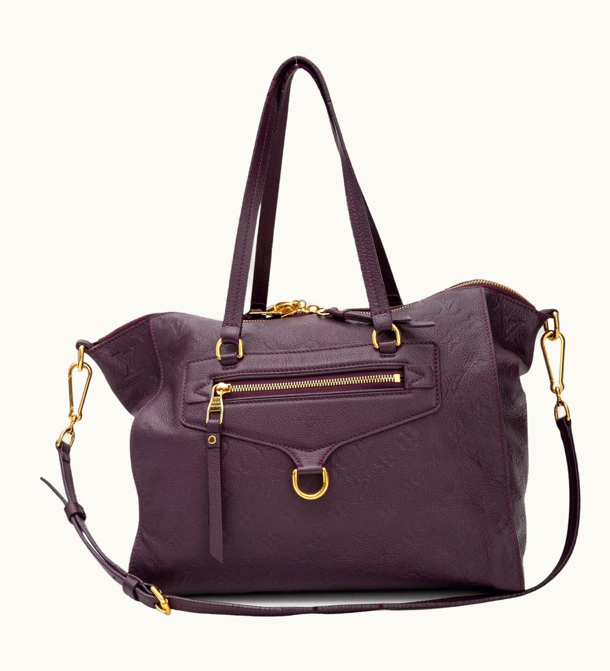 Louis Vuitton Louis Vuitton Monogram Empreinte Lumineuse Gm Tote Bag (2011) Purple
