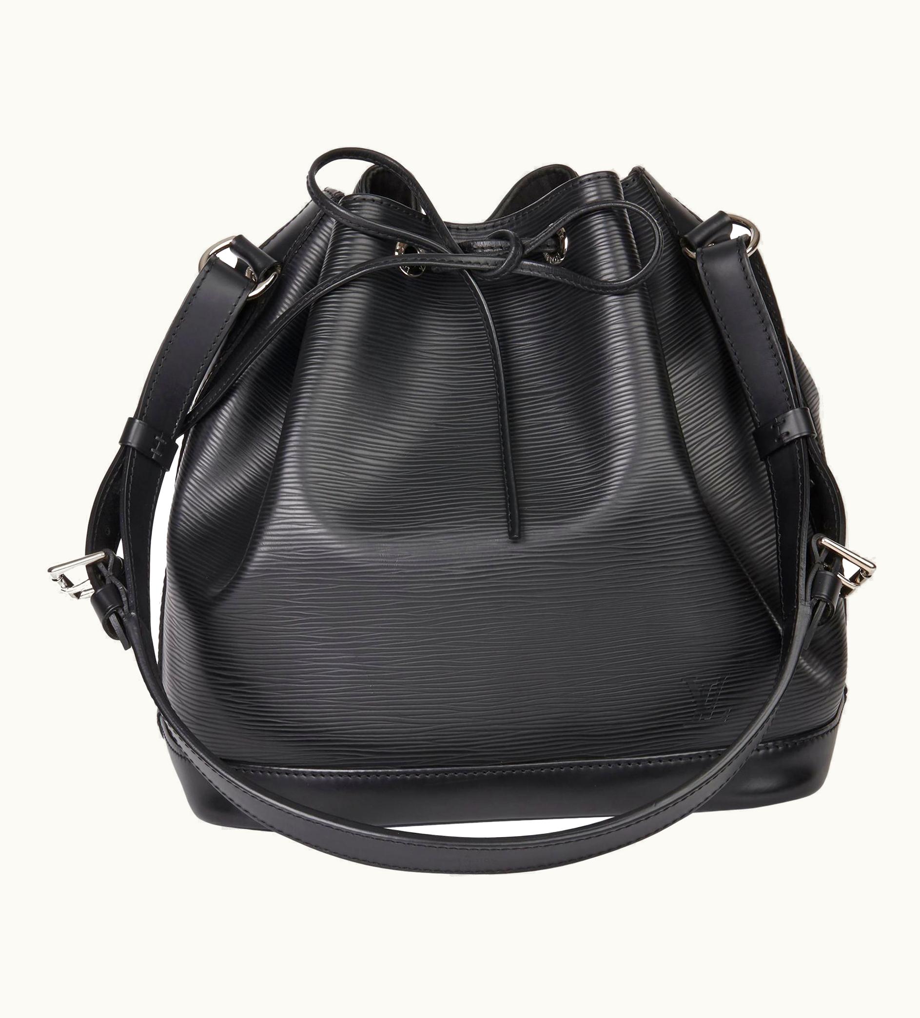 Louis Vuitton 2013 Louis Vuitton Black Epi Leather Petit Noé