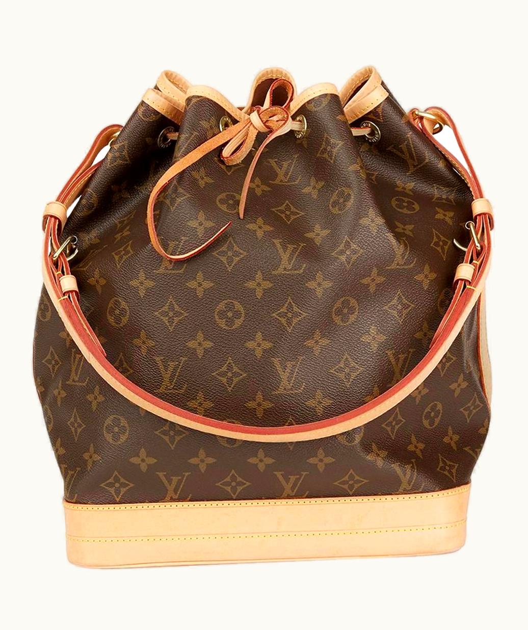 Louis Vuitton 2015 Louis Vuitton Brown Monogram Coated Canvas Noé