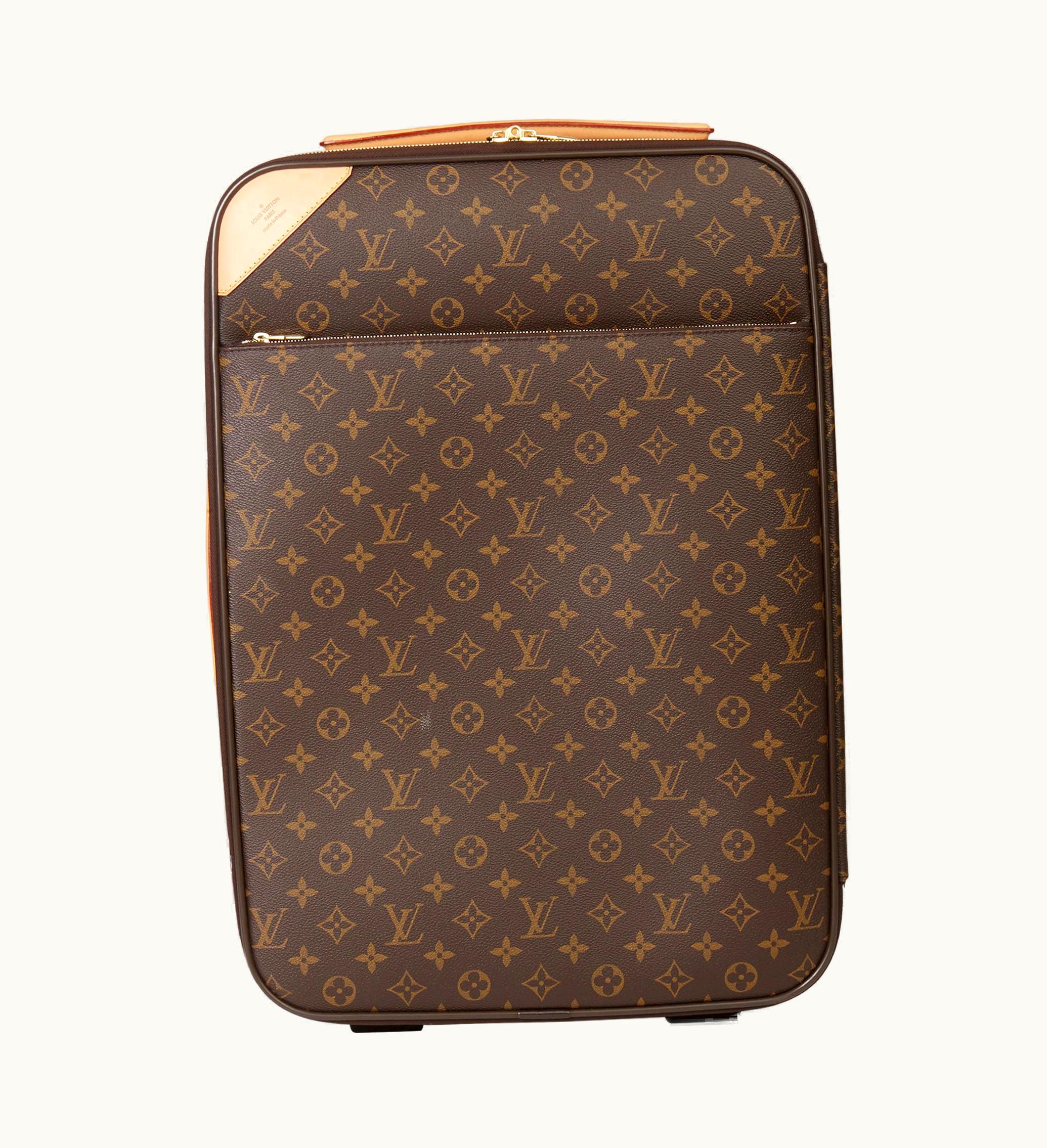 Louis Vuitton 2015 Louis Vuitton Brown Monogram Coated Canvas Pegase