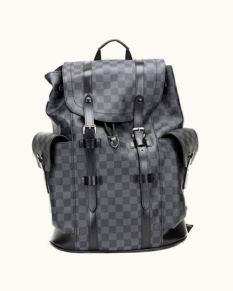 Louis Vuitton 2016 Louis Vuitton Graphite Damier Canvas Christopher Pm