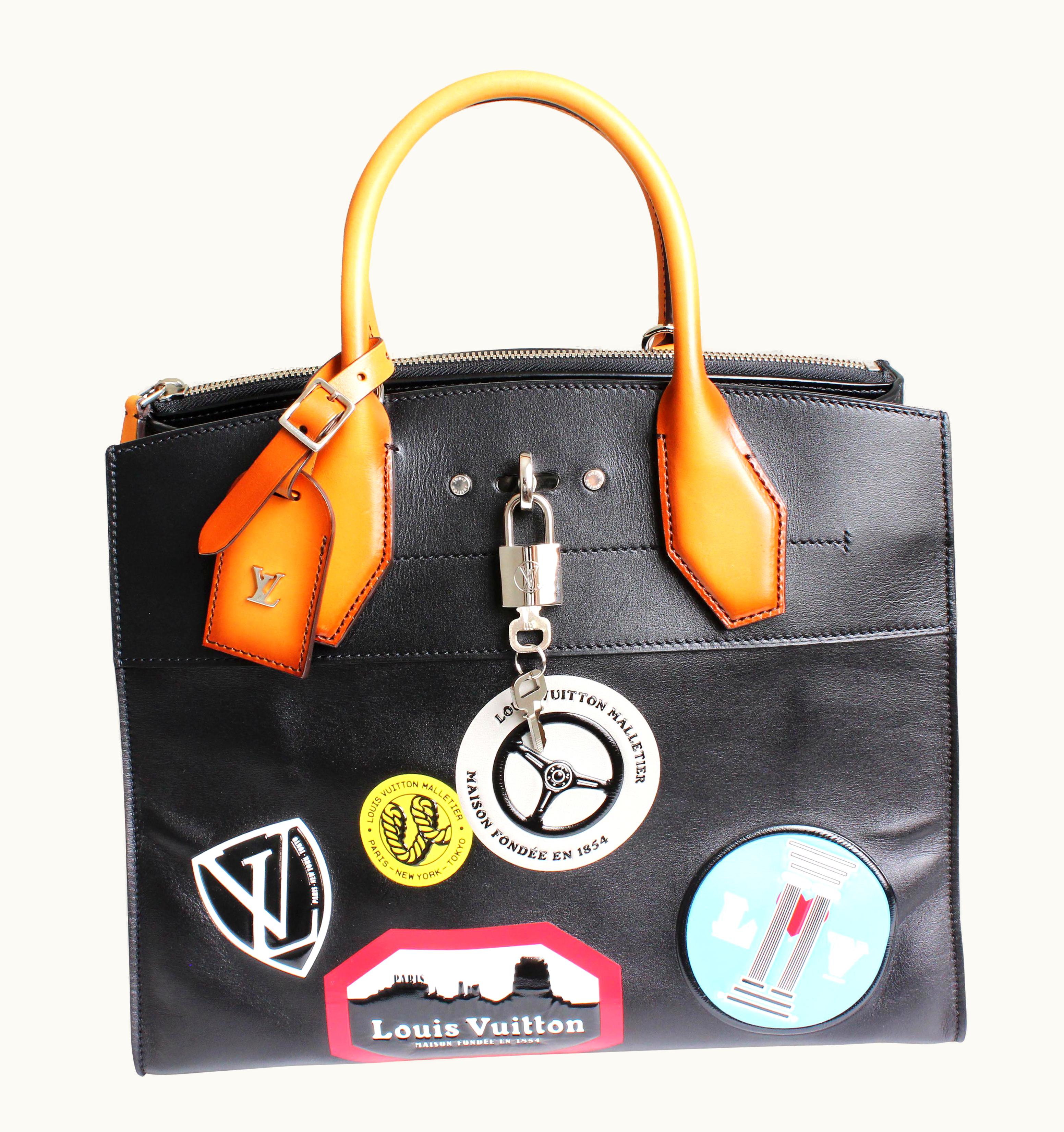 Louis Vuitton Louis Vuitton City Steamer Bag mm World Tour Stickers Tote AW 2016 Prototype