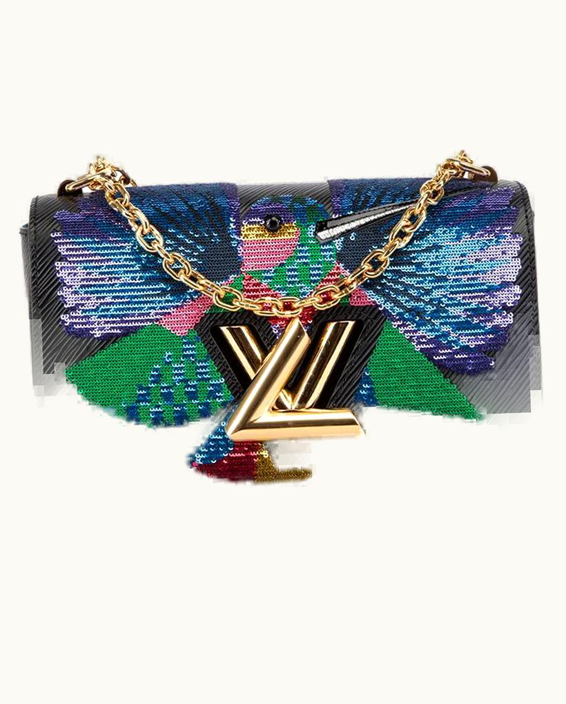 Louis Vuitton Louis Vuitton Women' 2017 Epi Sequin Bird mm Twist Shoulder Bag