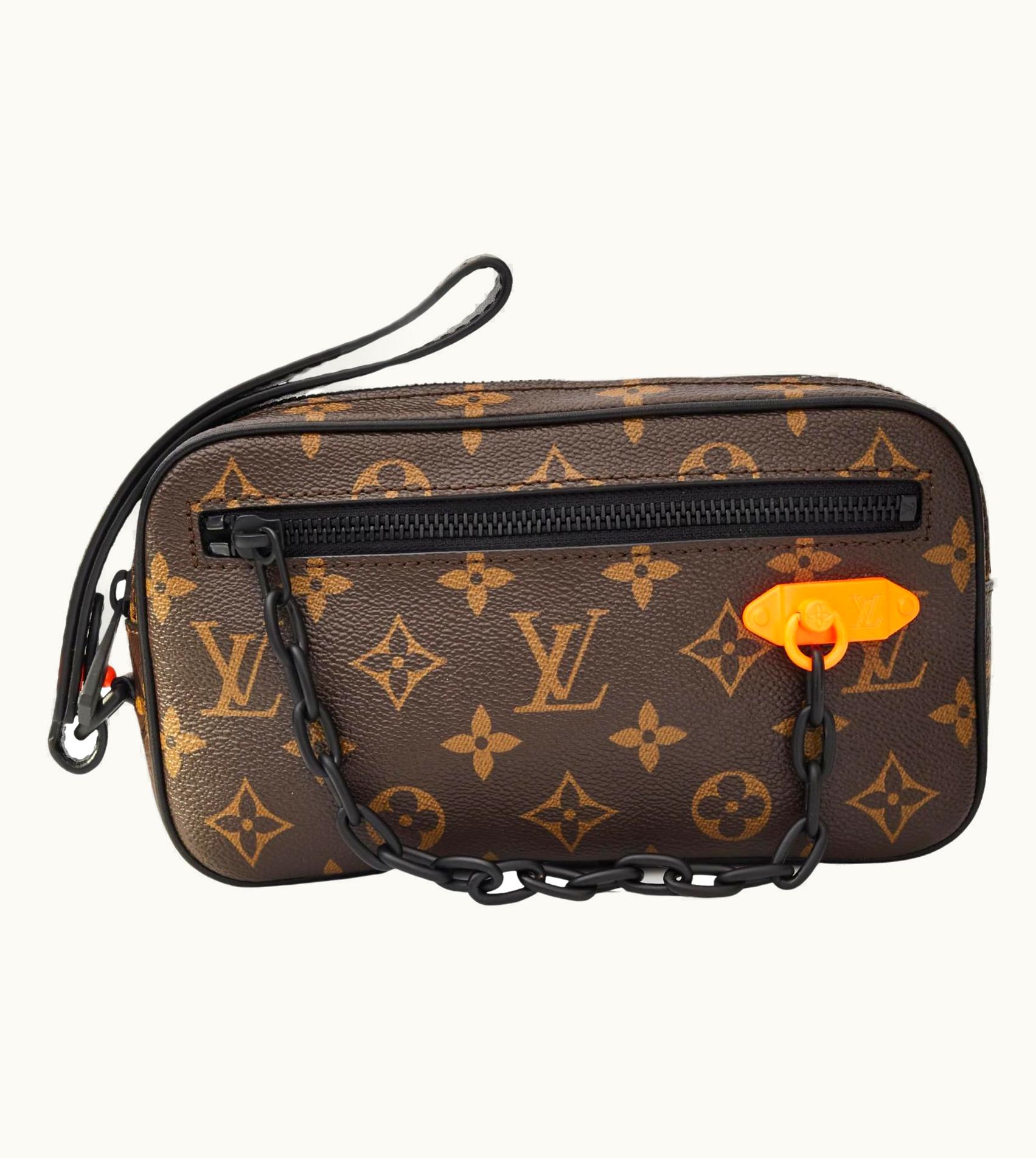 Louis Vuitton Louis Vuitton Pochette Monogram Volga Baguette Wristlet Bag (2018) Virgil Abloh