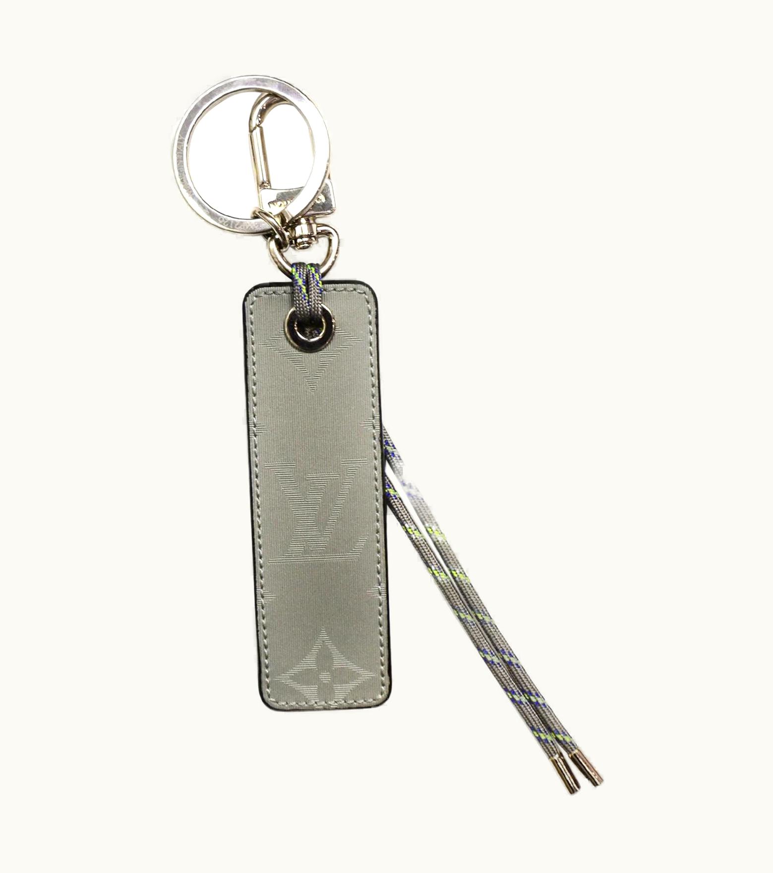 Louis Vuitton Louis Vuitton 2018 Grey Lv Monogram Titanium Fluo Tab Bag Charm/Key Ring Unisex