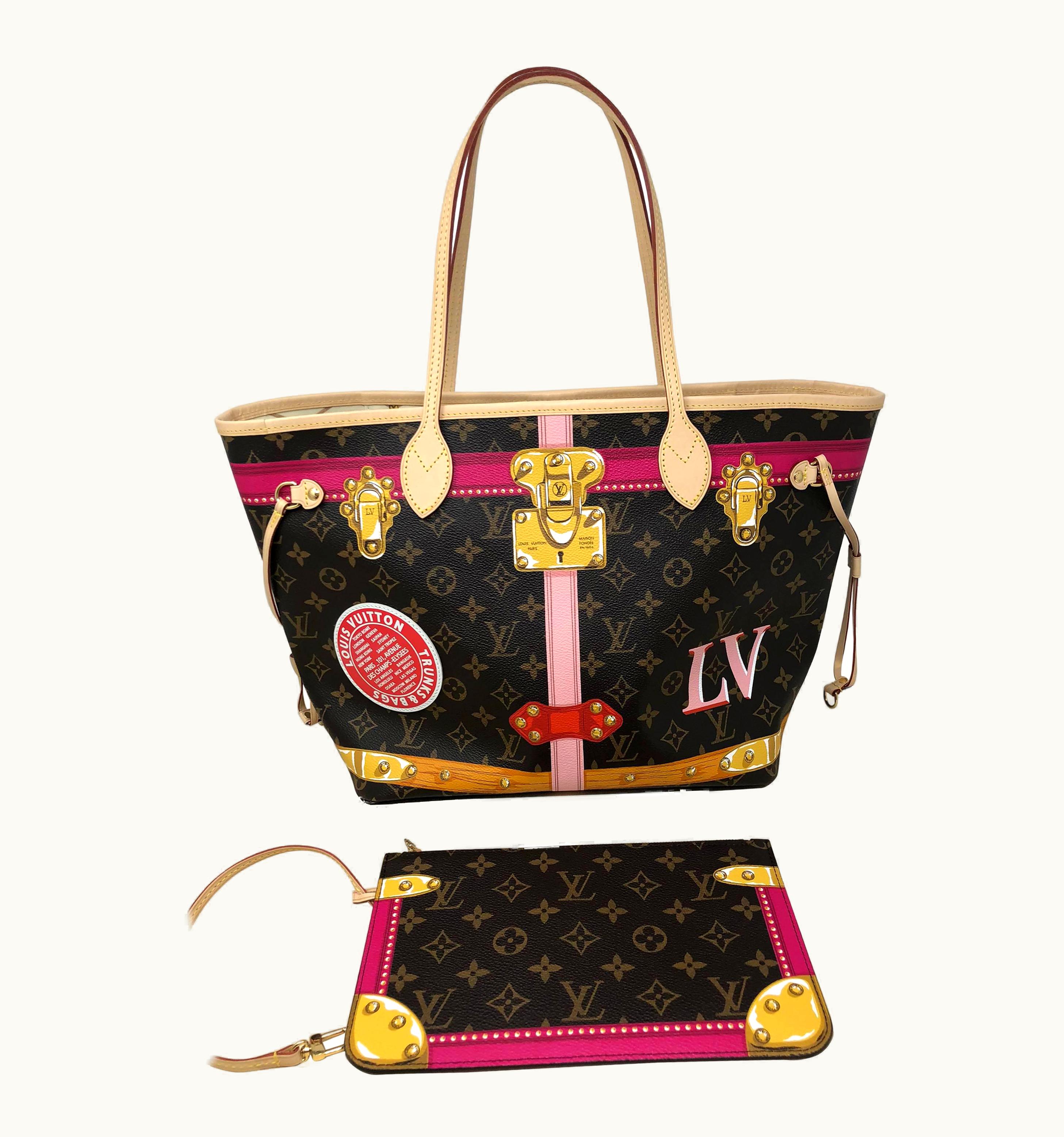 Louis Vuitton Limited Edition Louis Vuitton Trunks 2018 Collection Neverfull mm UZ0583043