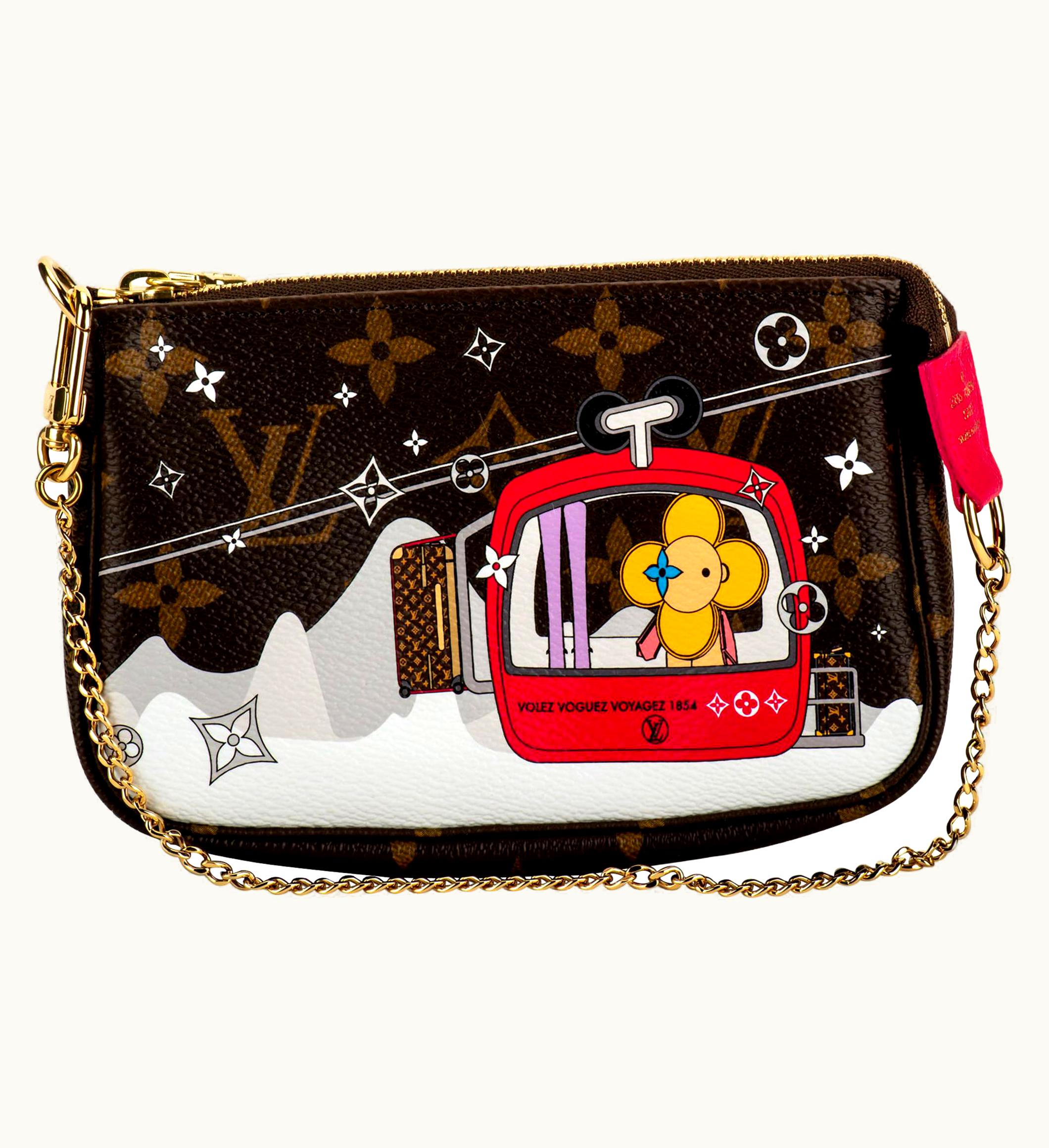 Louis Vuitton In Box Louis Vuitton Christmas Limited Edition Megeve Pouchette Bag UZ0583066