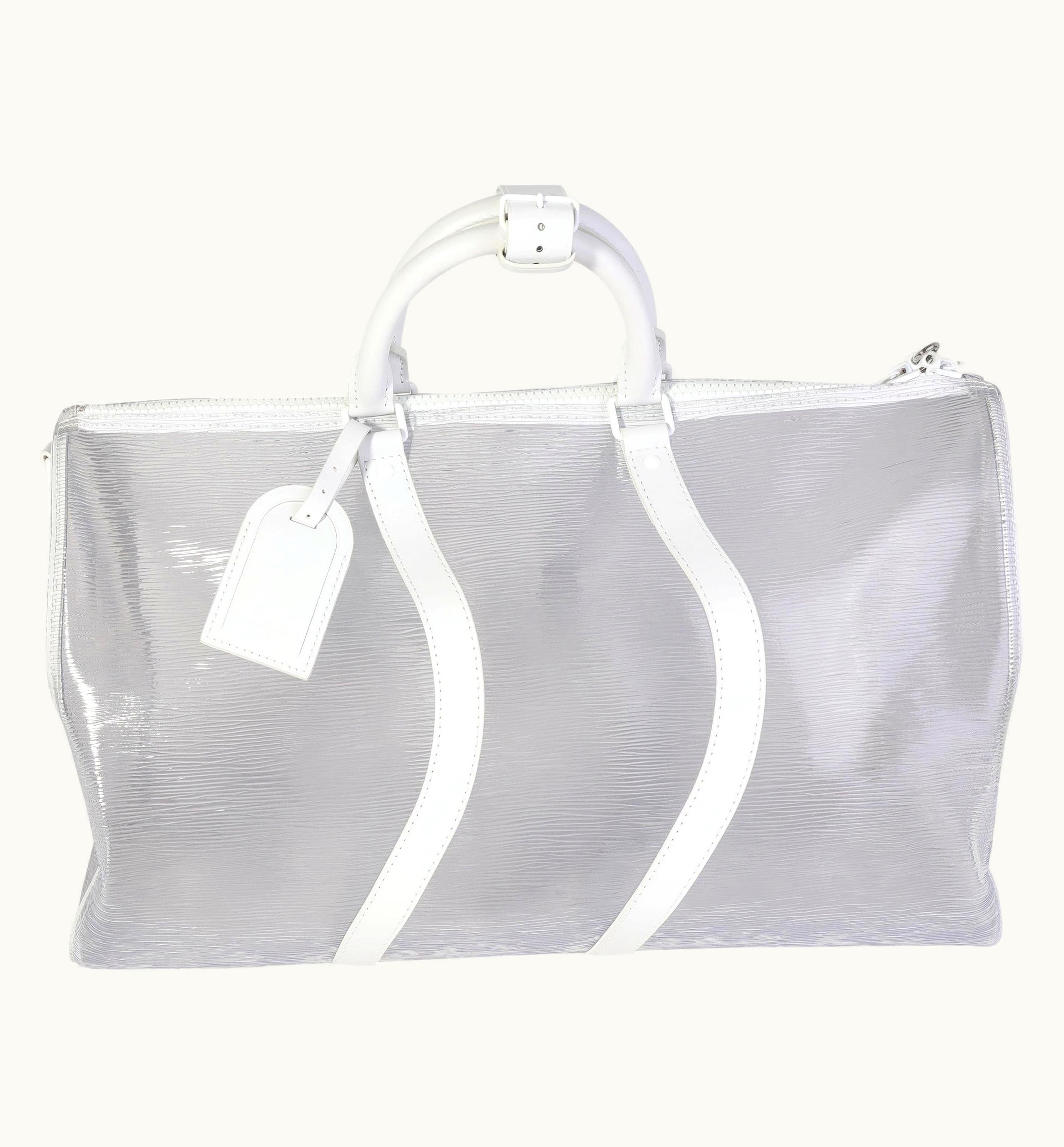 Louis Vuitton Louis Vuitton Clear Epi Pvc Wavy Keepall Bandoulière UZ0583072